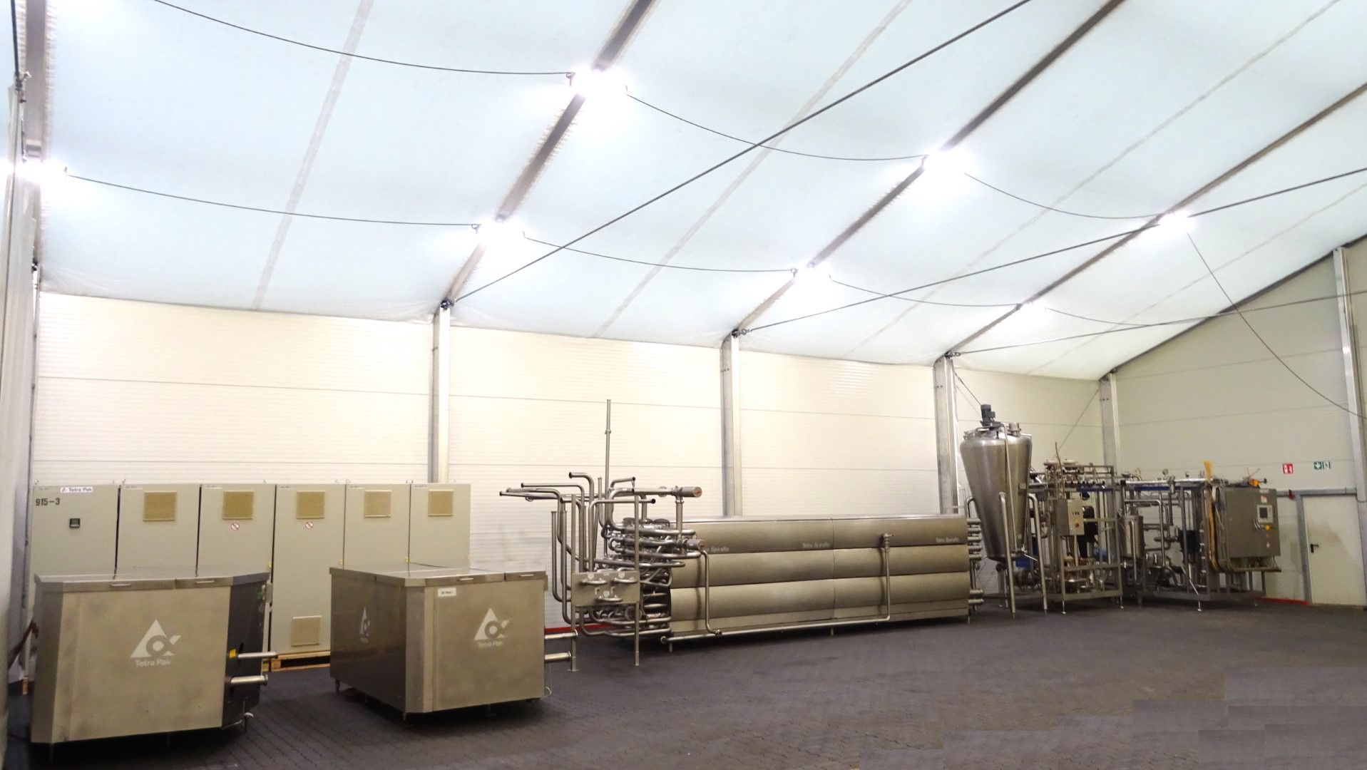 Used Tetra Pak Tetra Therm Aseptic Visco Line - Pasteurisation / Sterilization of concentrated beverage bases