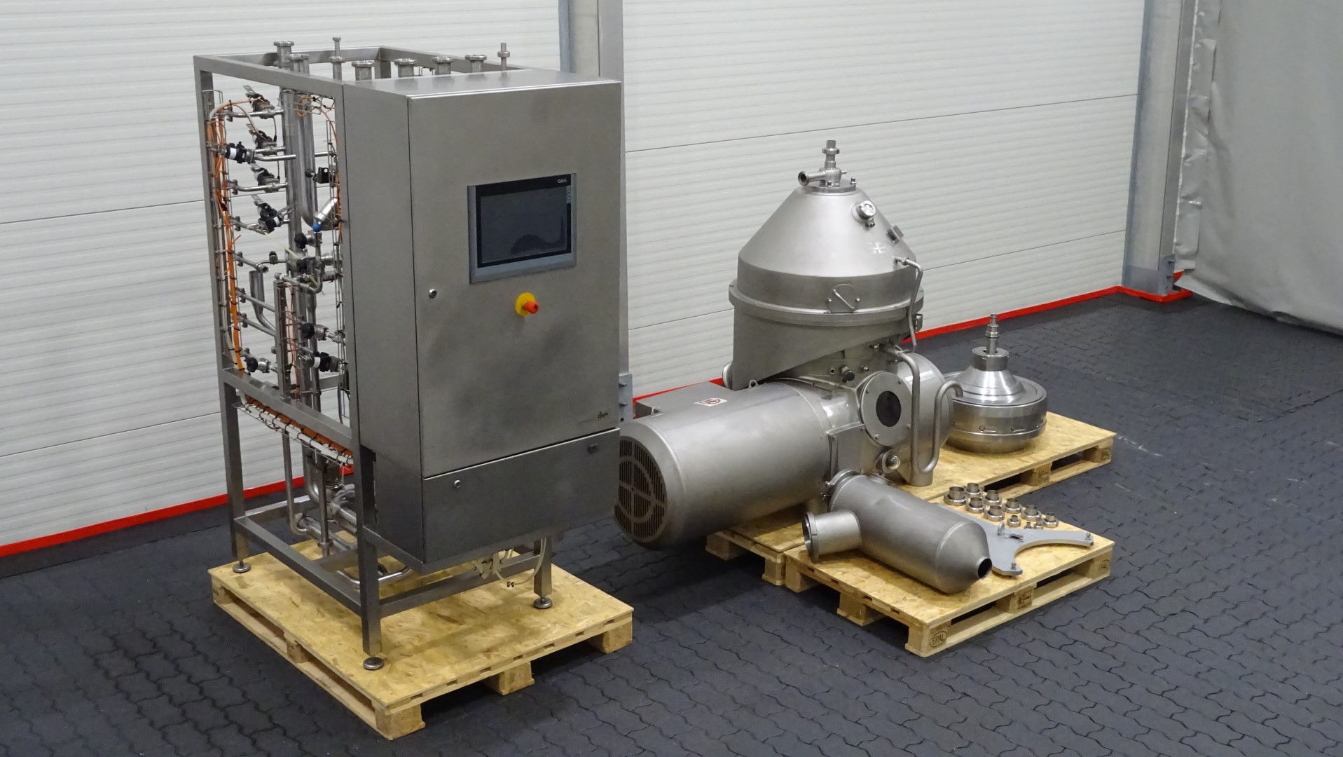 Used Year 2018 - Unused Nozzle Separator for Strained Yoghurt, Quark and Fresh Cheese GEA Westfalia KDE 30-02-076