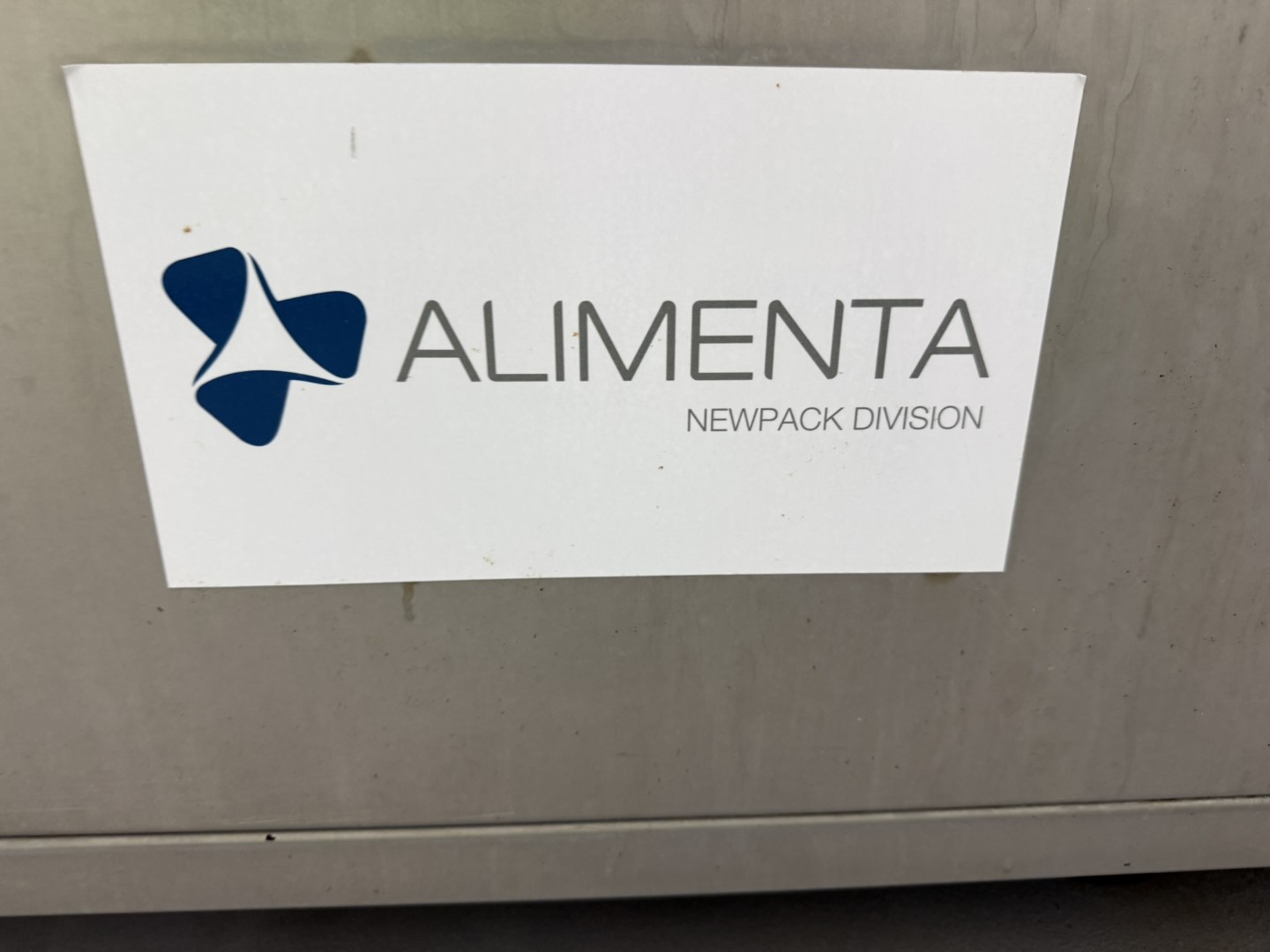 Used Form Fill Seal Machine (FFS) for mini-portions - Alimenta Newpack Division Thermoform FM100/E-20 HC