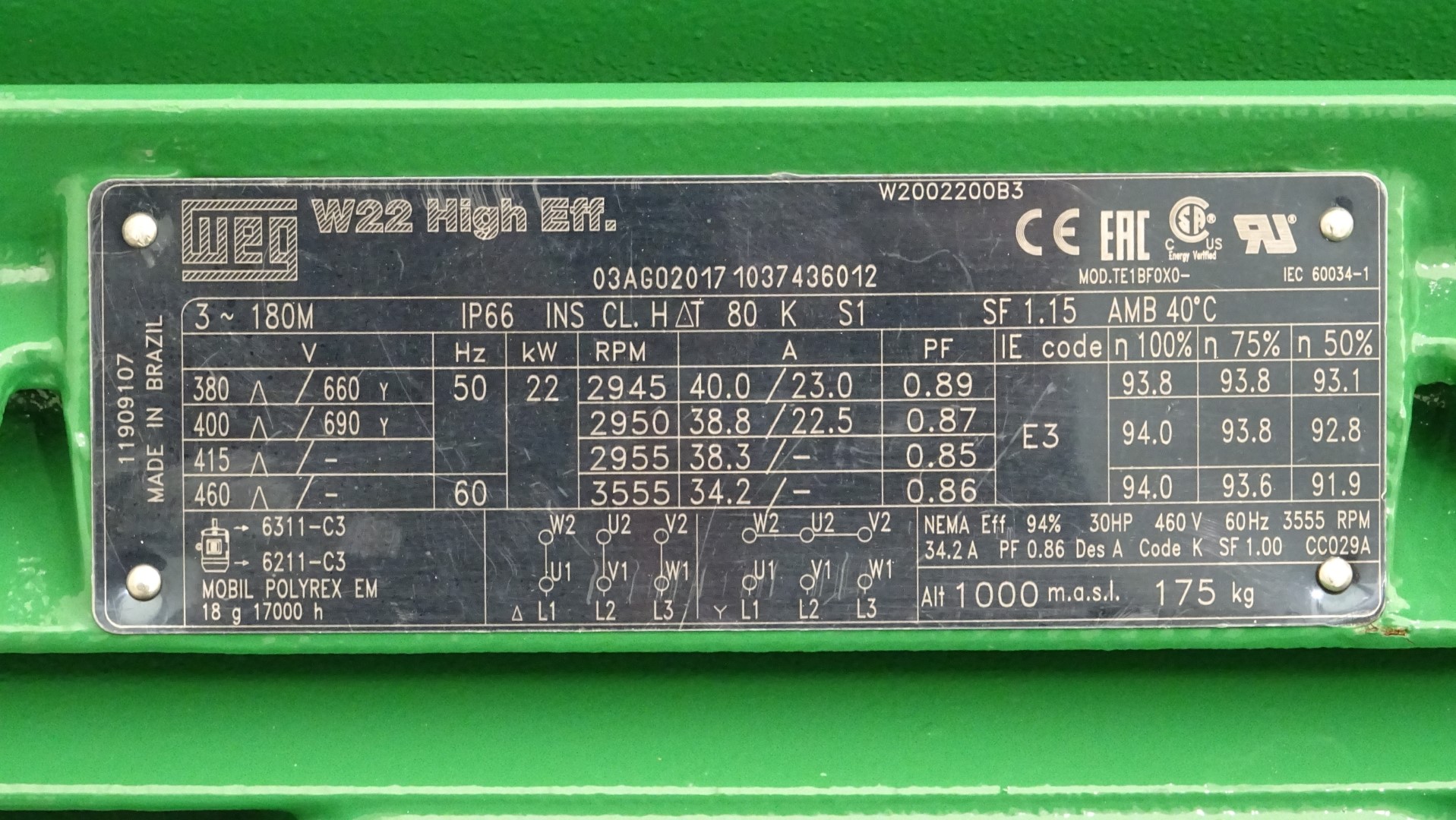 Used Positive displacement blower - Mapro ML 70