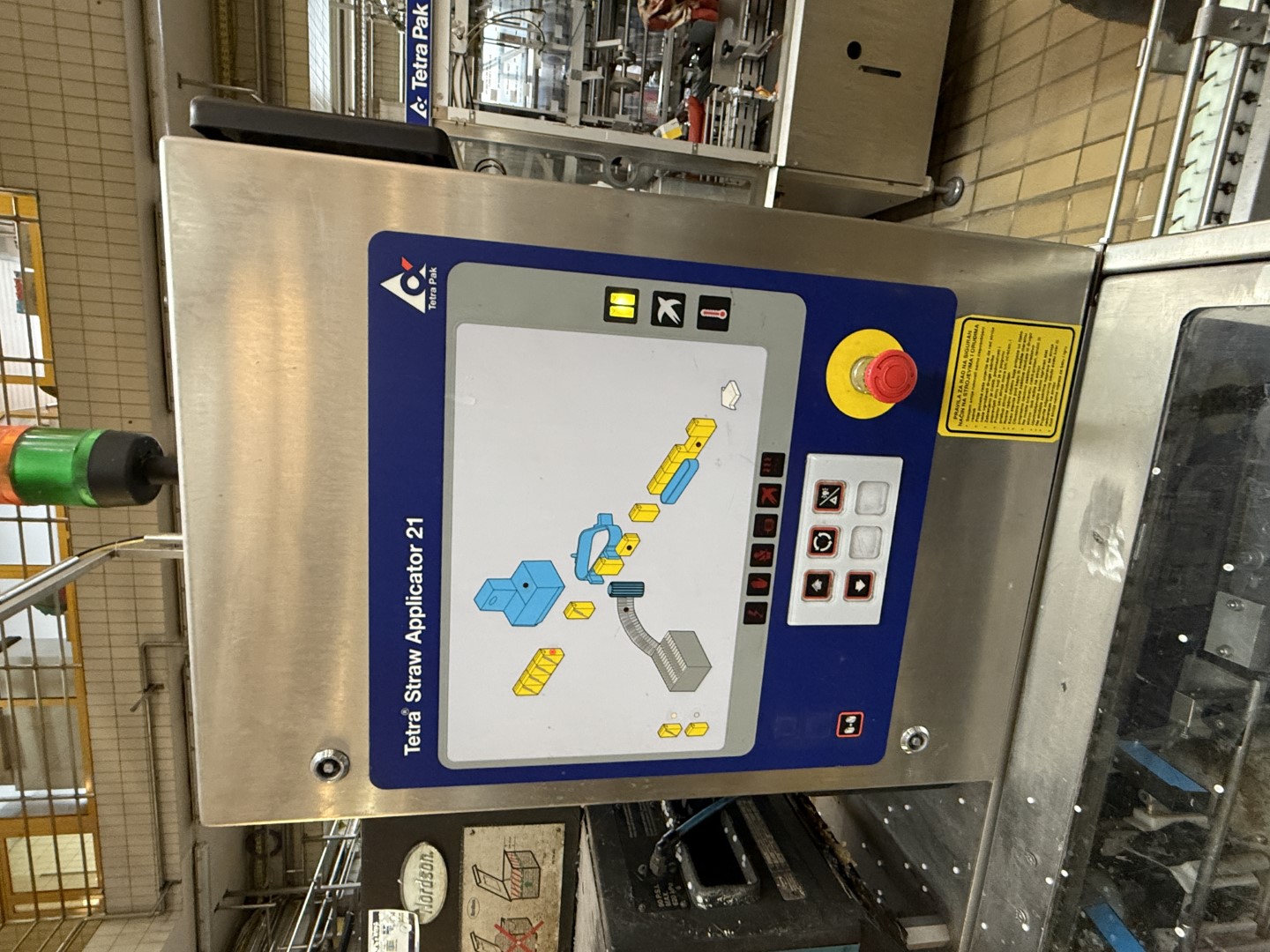 Used Aseptic Carton Filling Line: Tetra Pak TBA/19 - 30 V - 200 ml Slim + Easy Ride + TSA 21 + CBP 70
