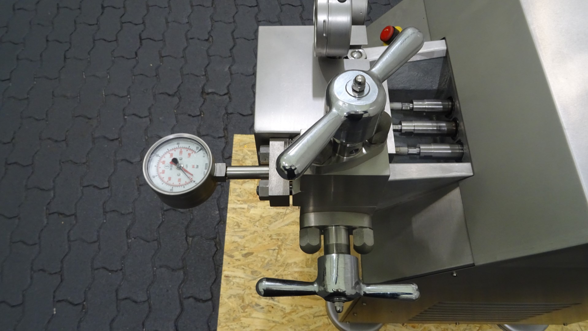 Used High Pressure Aseptic Homogeniser APV Gaulin 79 MC 2-5TBSX