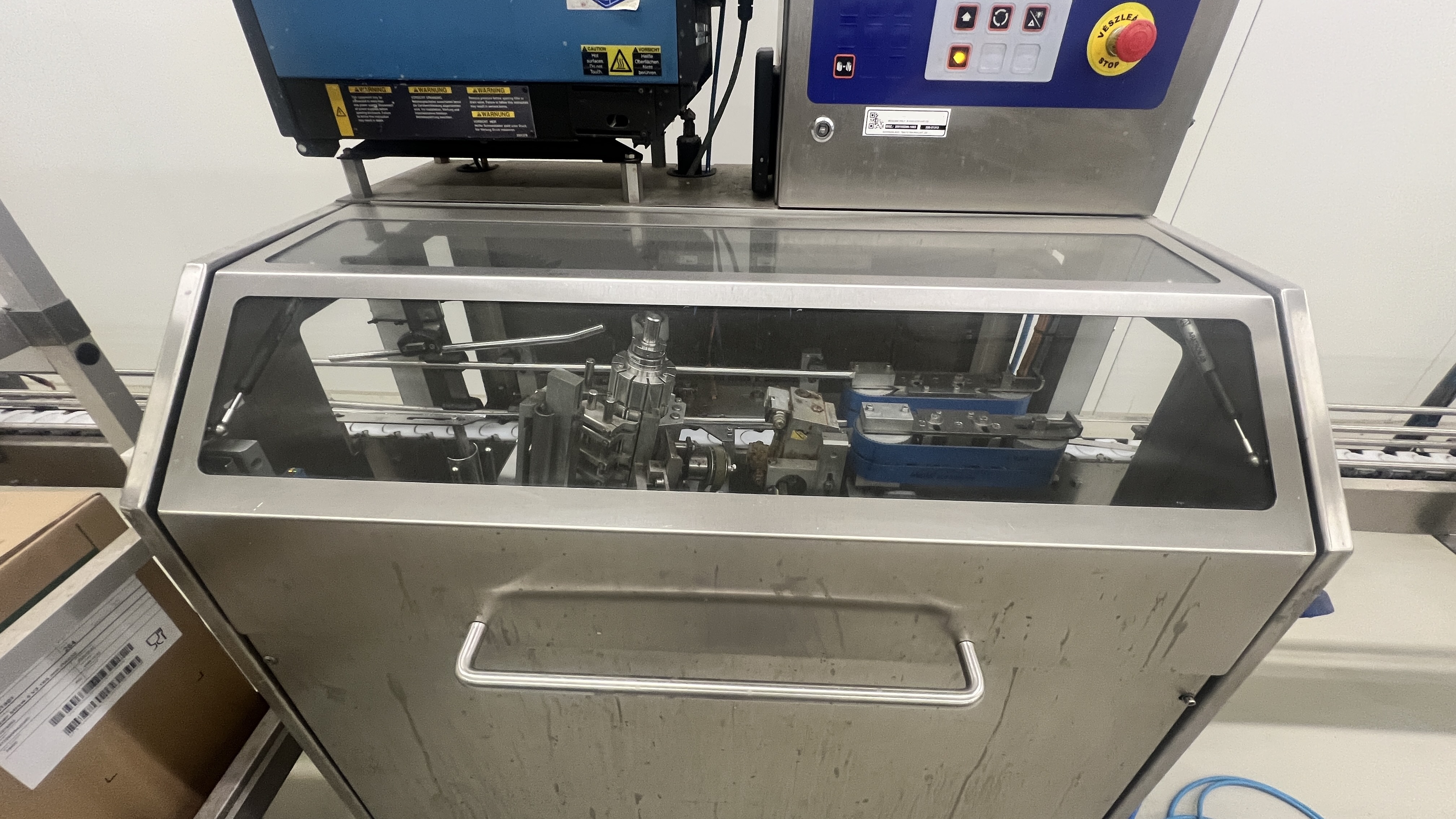 Used Aseptic Carton Filler Tetra Pak TBA/19 - 10 V - 200 ml Slim