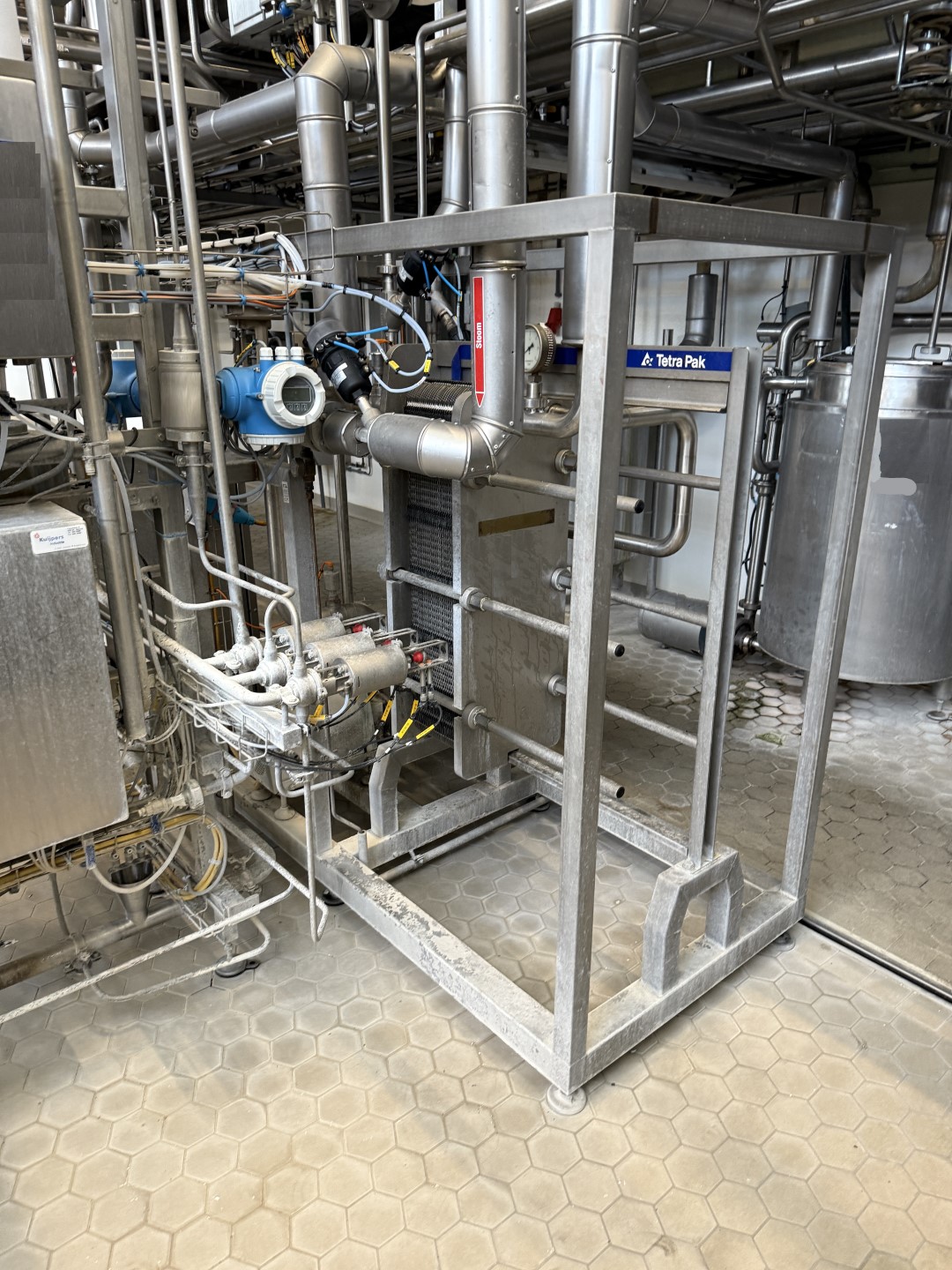 Used Continuous Butter Line with CBM, Silo and Bulk packer - GEA Westfalia BUD 6000 + Rothenburg + APV FMG