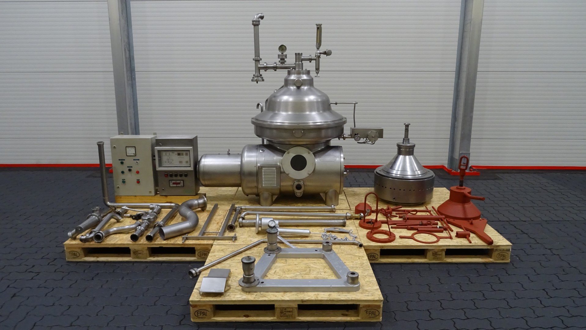 Used Cream Separator GEA Westfalia MSD 90-01-076