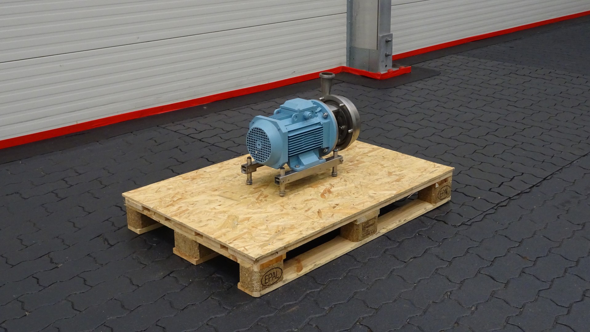 Used Sanitary Centrifugal Pump Alfa Laval LKH-20 165 SSS