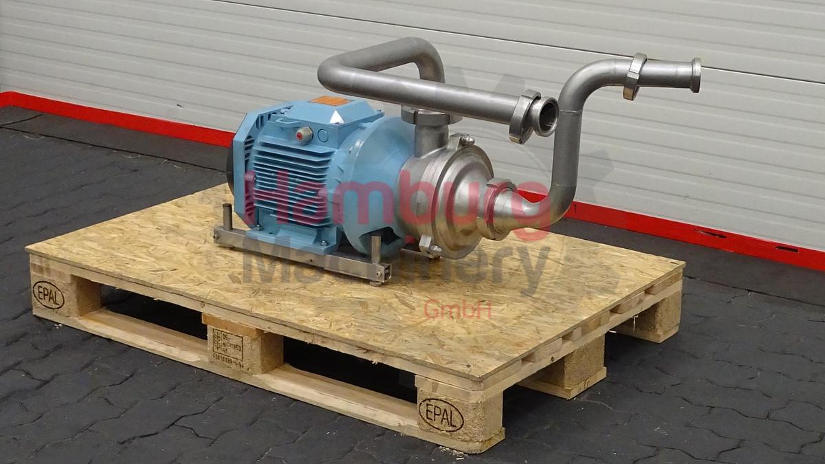 Used Sanitary Self Priming Liquid-ring Pump Alfa Laval MR-200S