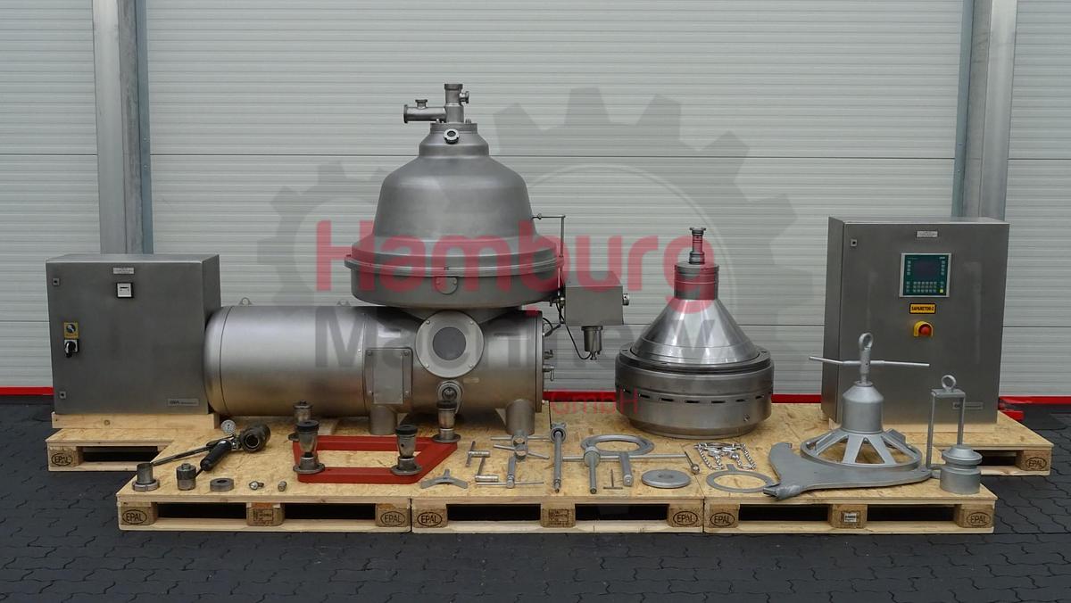 Used Cream Separator GEA Westfalia MSD 250-01-076