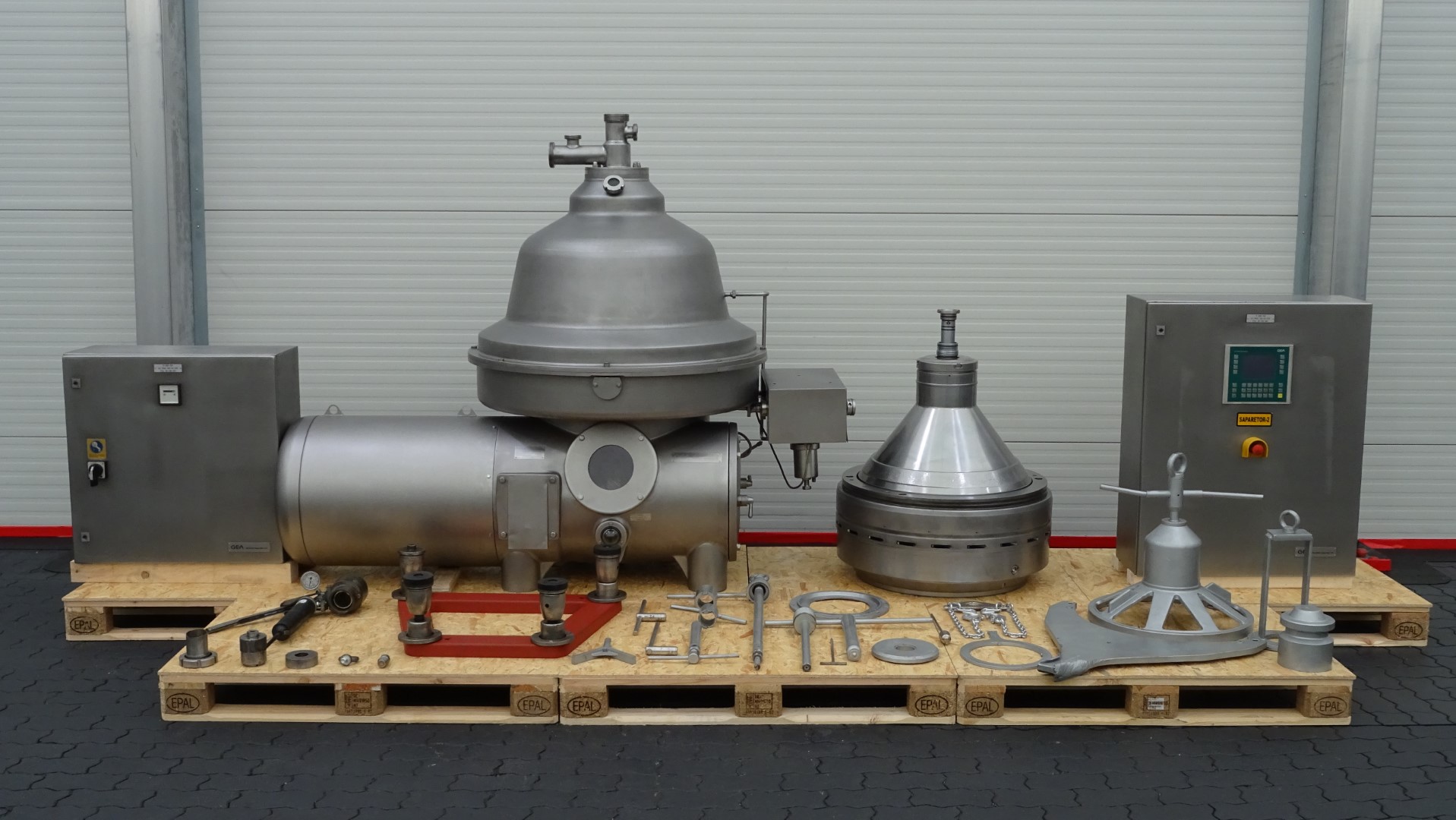 Used Cream Separator GEA Westfalia MSD 250-01-076