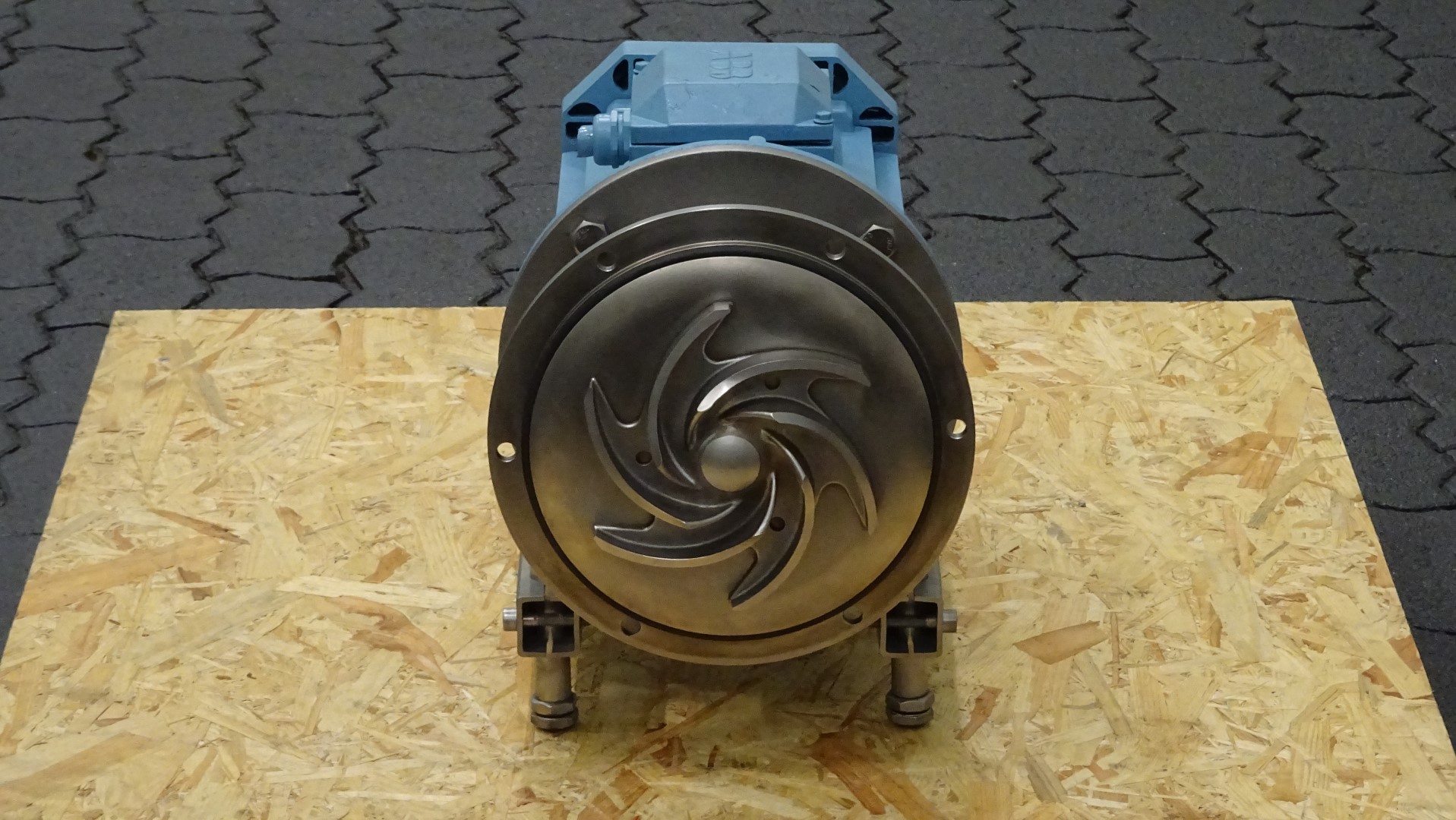 Used Sanitary Centrifugal Pump Alfa Laval LKH-20 165 SSS