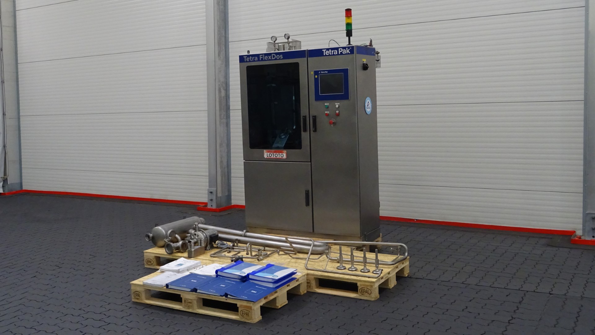 Used Aseptic inline dosing machine Tetra Pak Tetra FlexDos FDU 2000 Aseptic