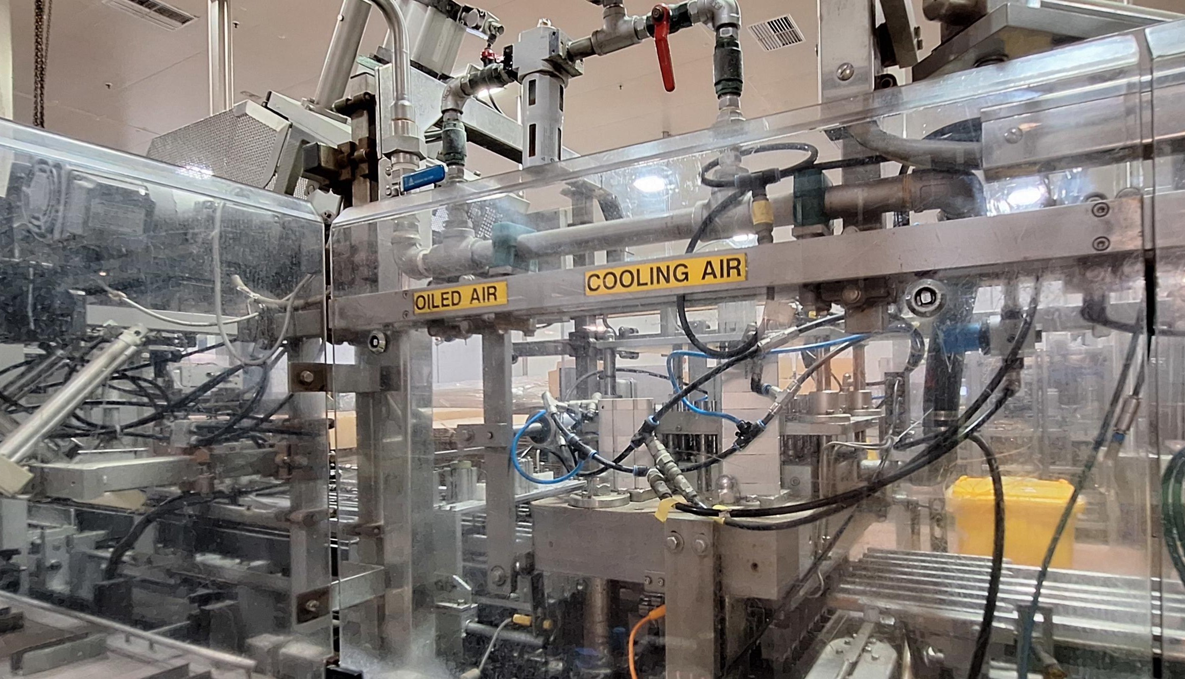 Used Form Fill Seal Machine (FFS) for mini-portions of butter Hassia THL 30/37