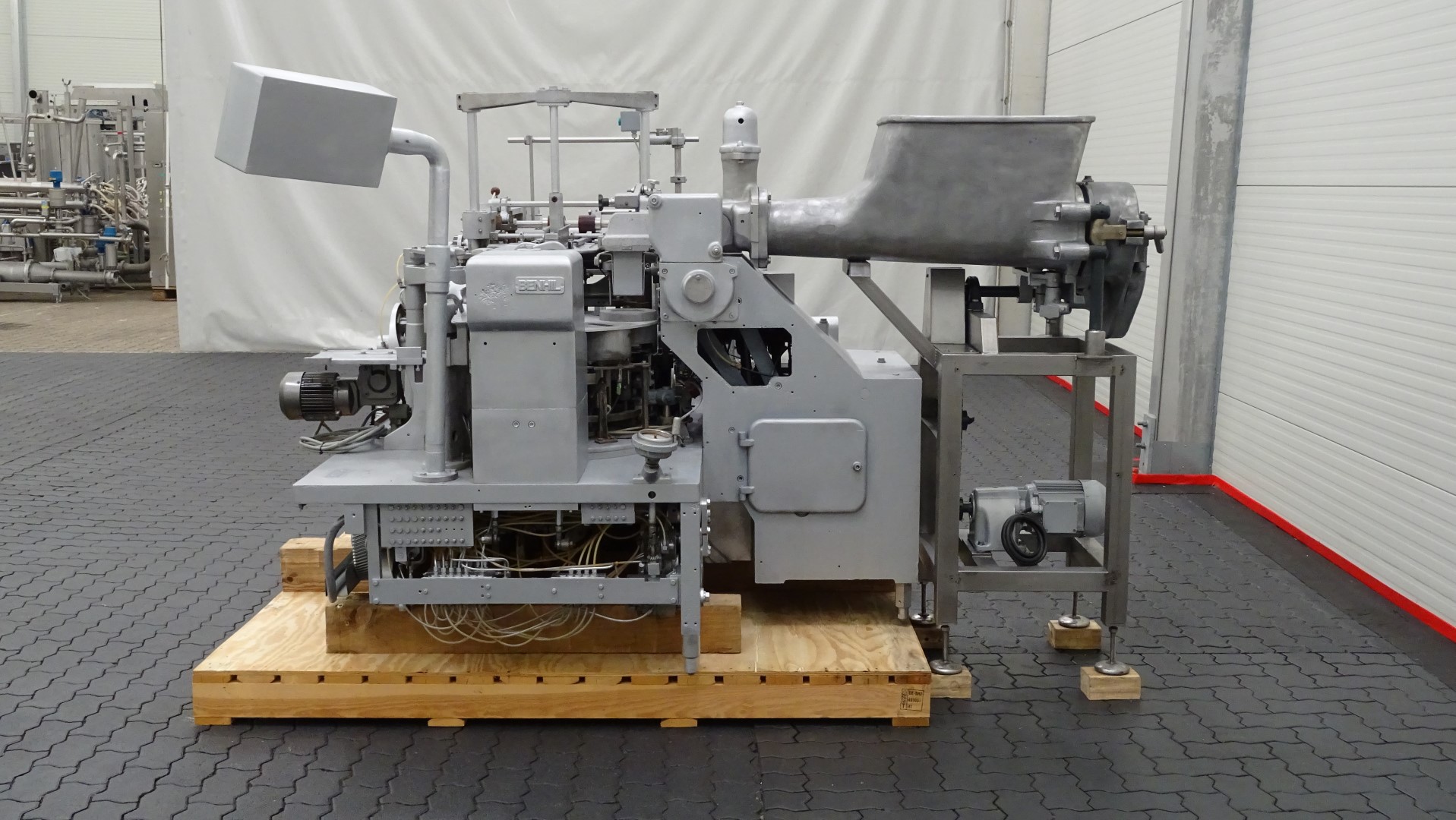 Used Foil wrapping machine for Butter Benhil Multipack 8382