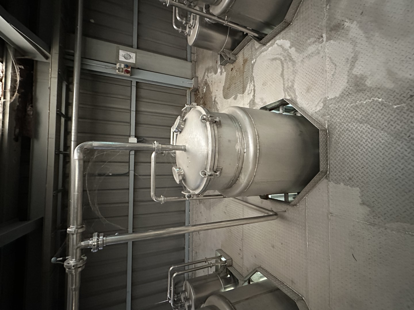 Used Complete GEA Niro Atomizer powder plant with 4-Effect TVR Evaporator, Spray Dryer, Fluidbed Dryer, Cyrstallisation tanks and filling station