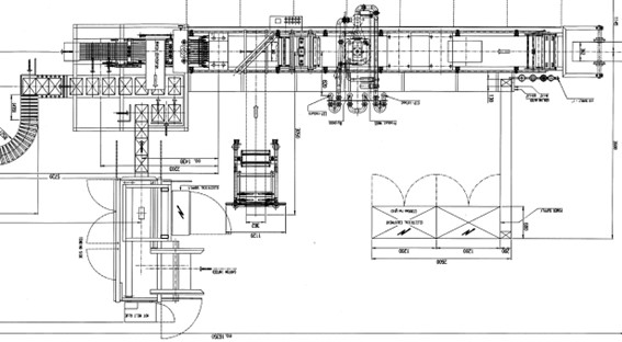 Used Form Fill Seal Machine (FFS) for mini-portions of butter Hassia THL 30/37