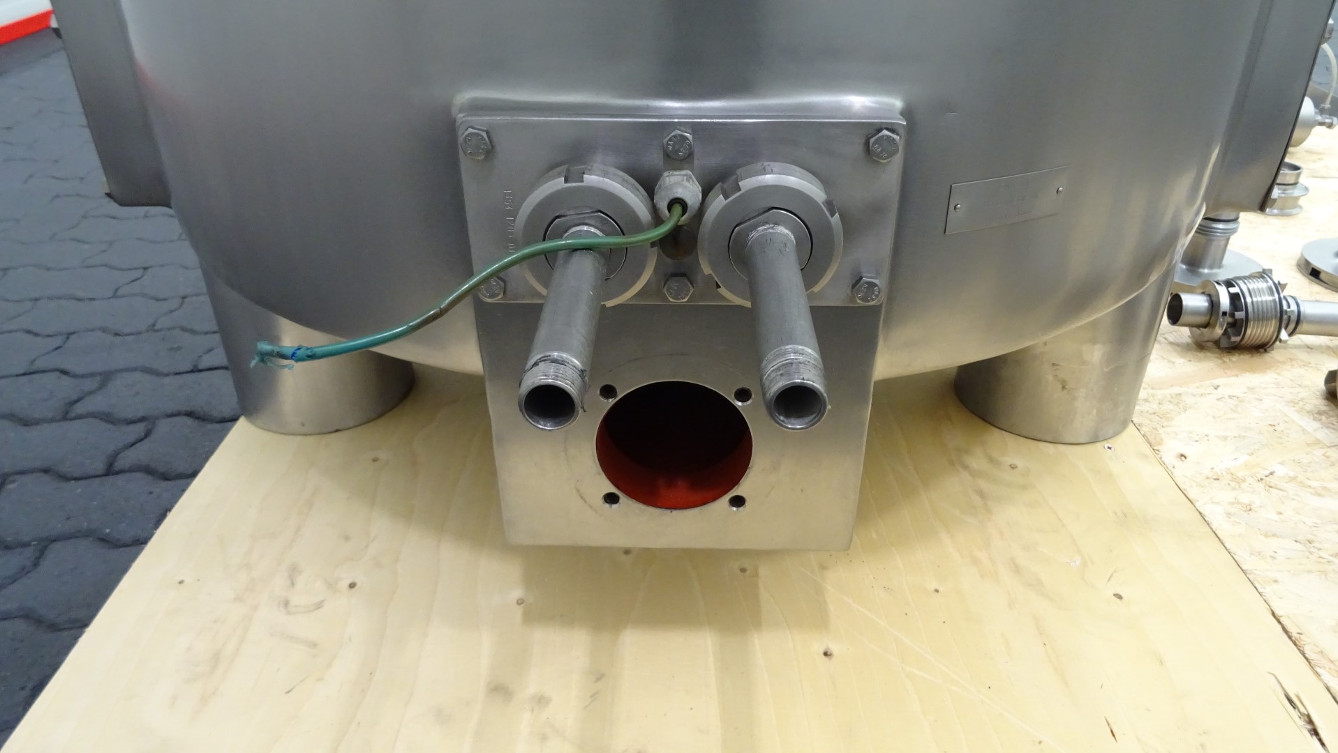 Used Incomplete Cream Separator GEA Westfalia MSD 300-01-777 (without bowl)