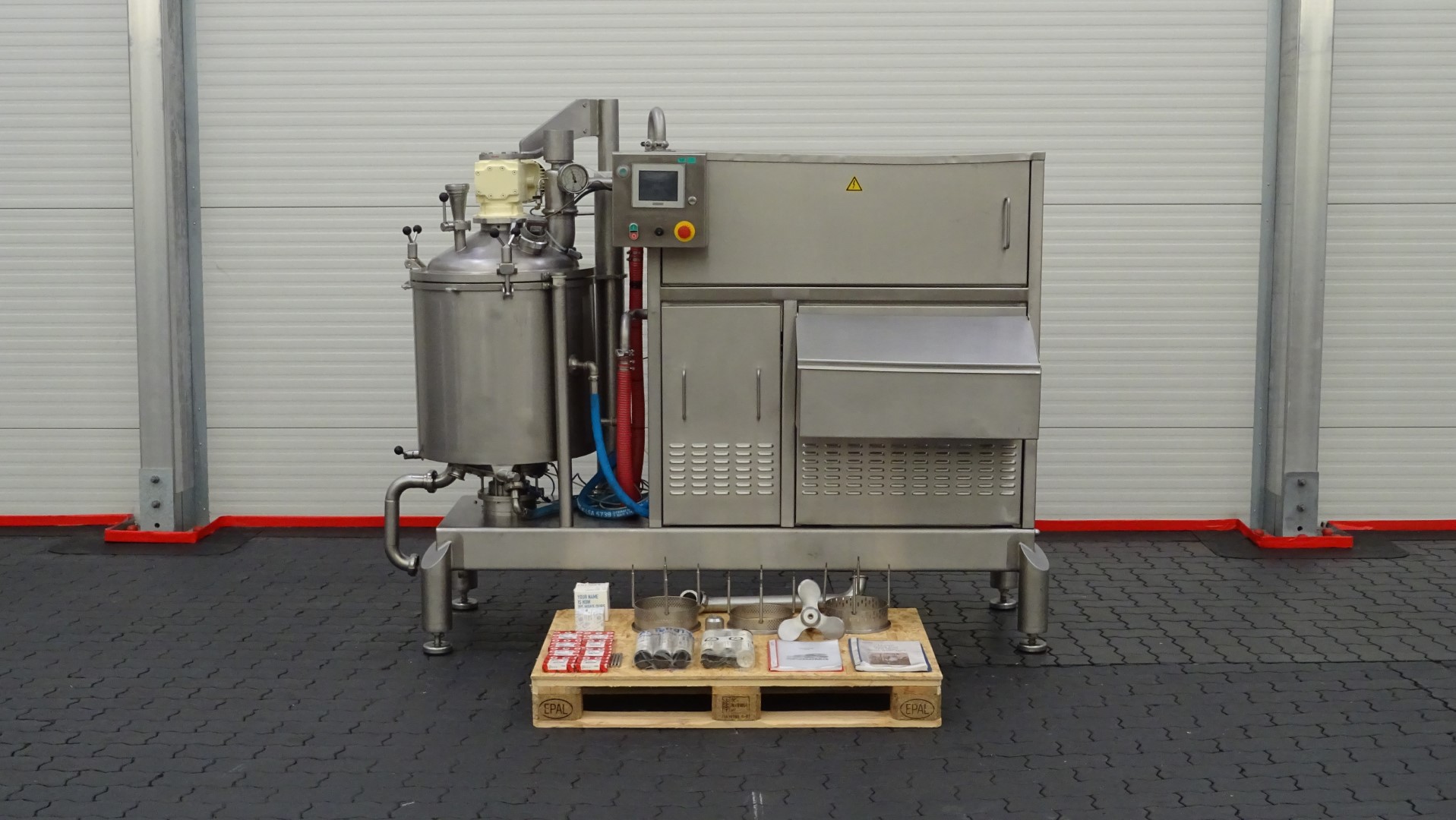 Used High Shear Mixer - Tetra Pak Scanima Pilot Plant Mixer SPM-100 (Almix B200-100V)