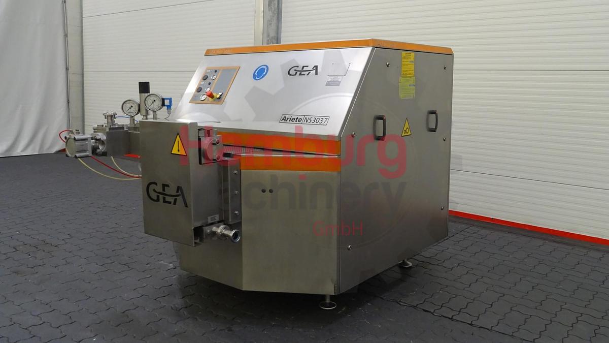 Used High Pressure Homogeniser GEA Niro Soavi NS3037H