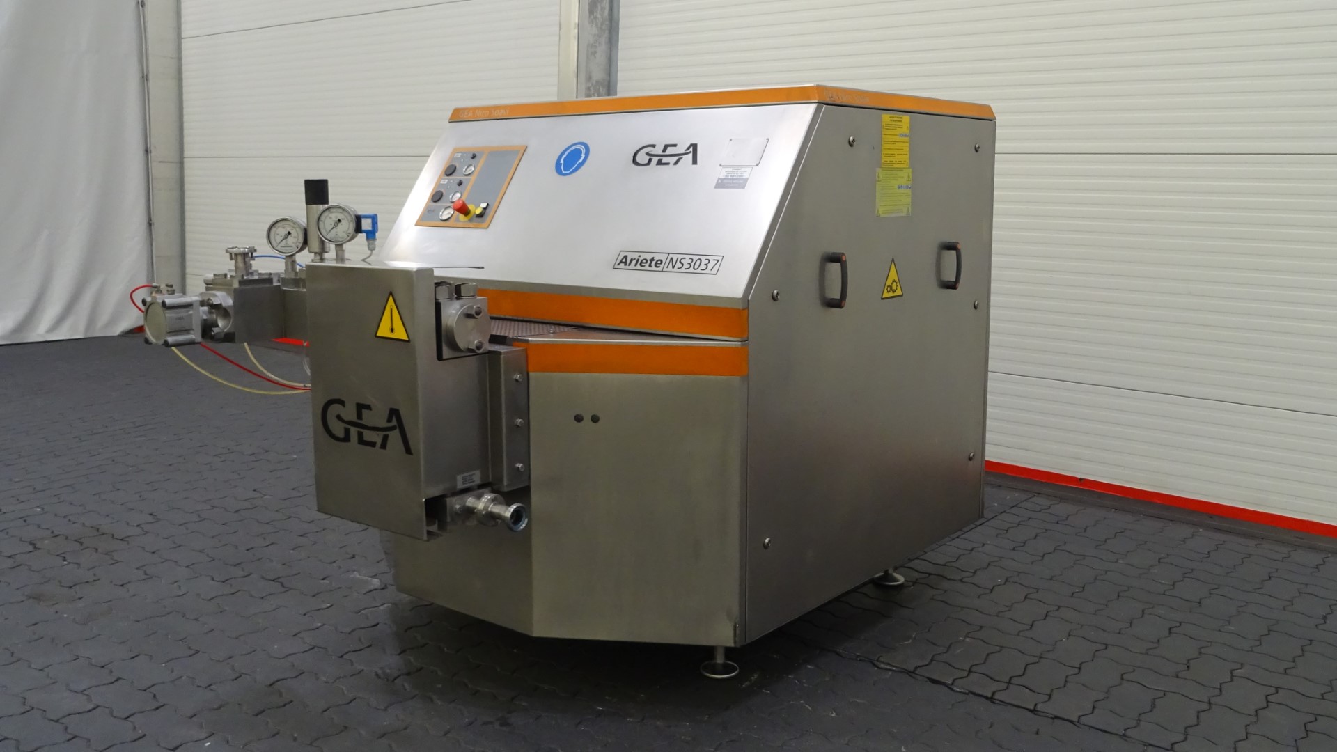 Used High Pressure Homogeniser GEA Niro Soavi NS3037H