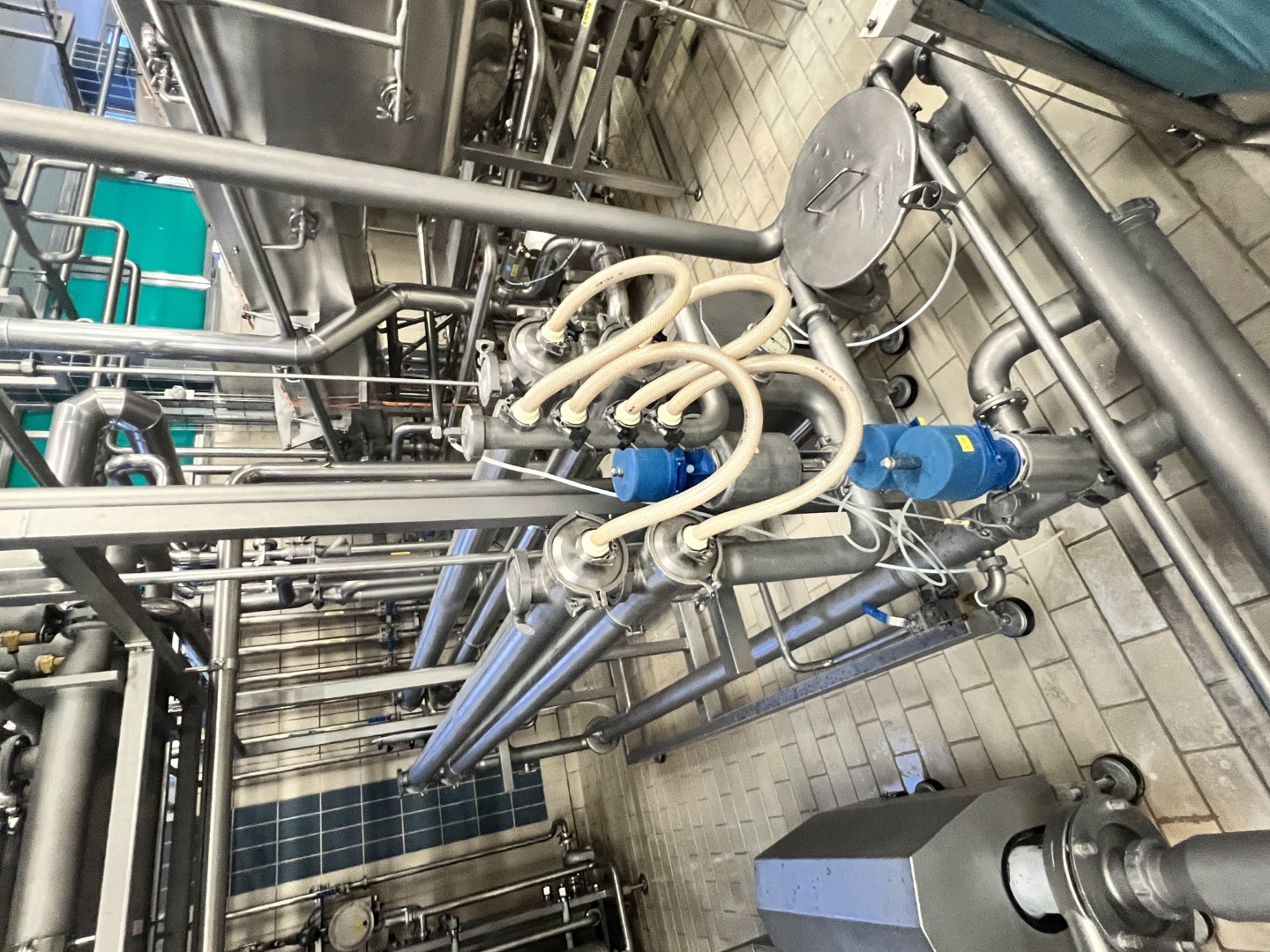 Used Ultra Filtration (UF) plant for cream cheese - Koch Membrane Systems / GEA Tuchenhagen