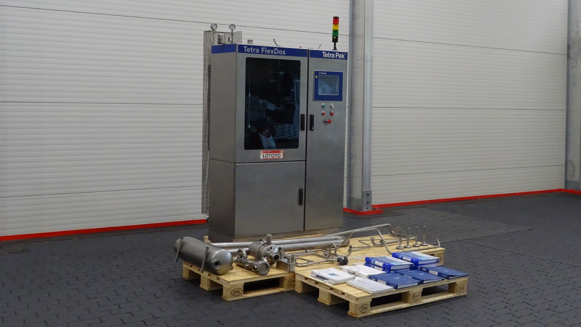 Used Aseptic inline dosing machine Tetra Pak Tetra FlexDos FDU 2000 Aseptic