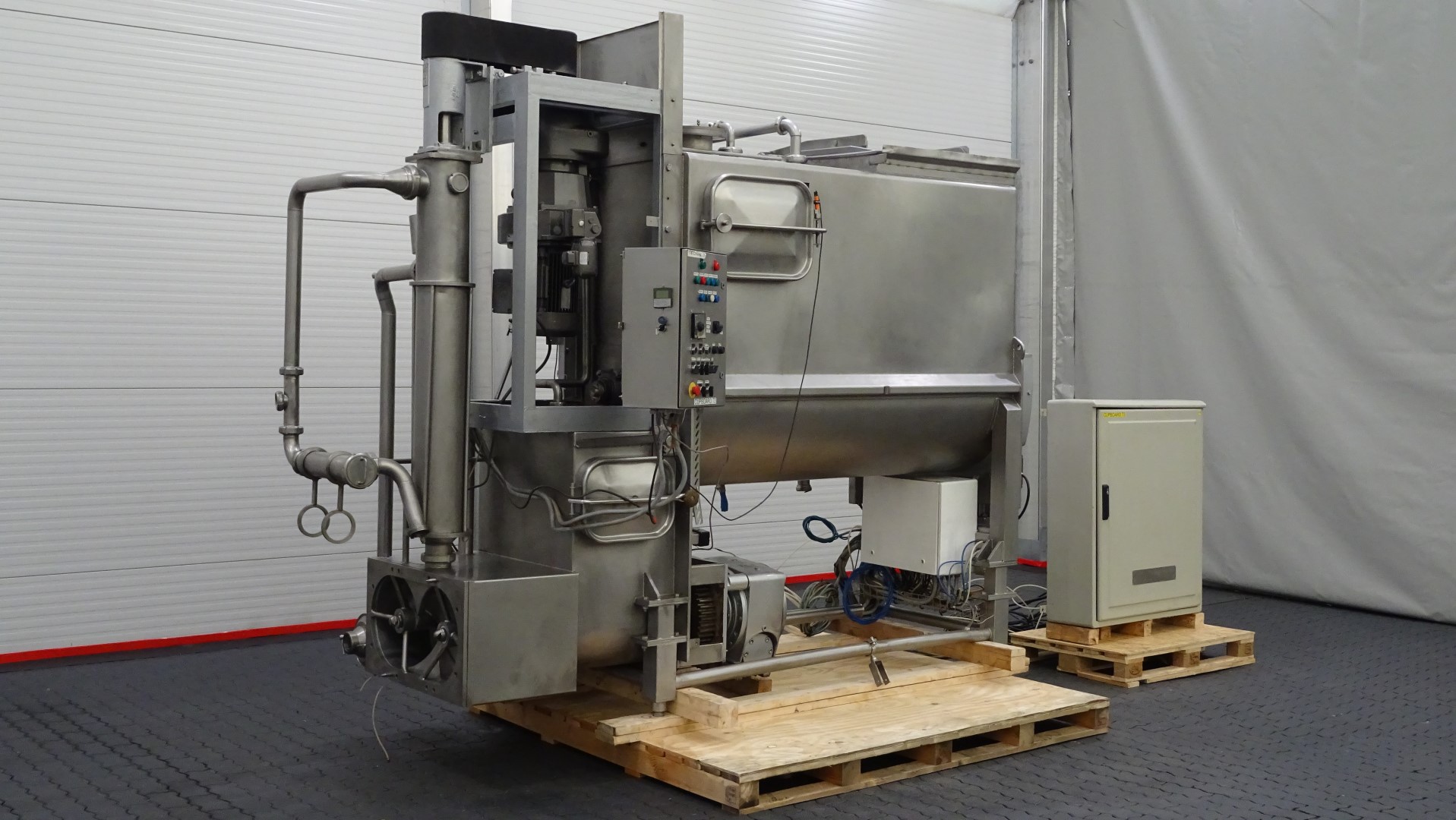 Used Ribbon Blender / Batch mixer - Tecnal Transmix