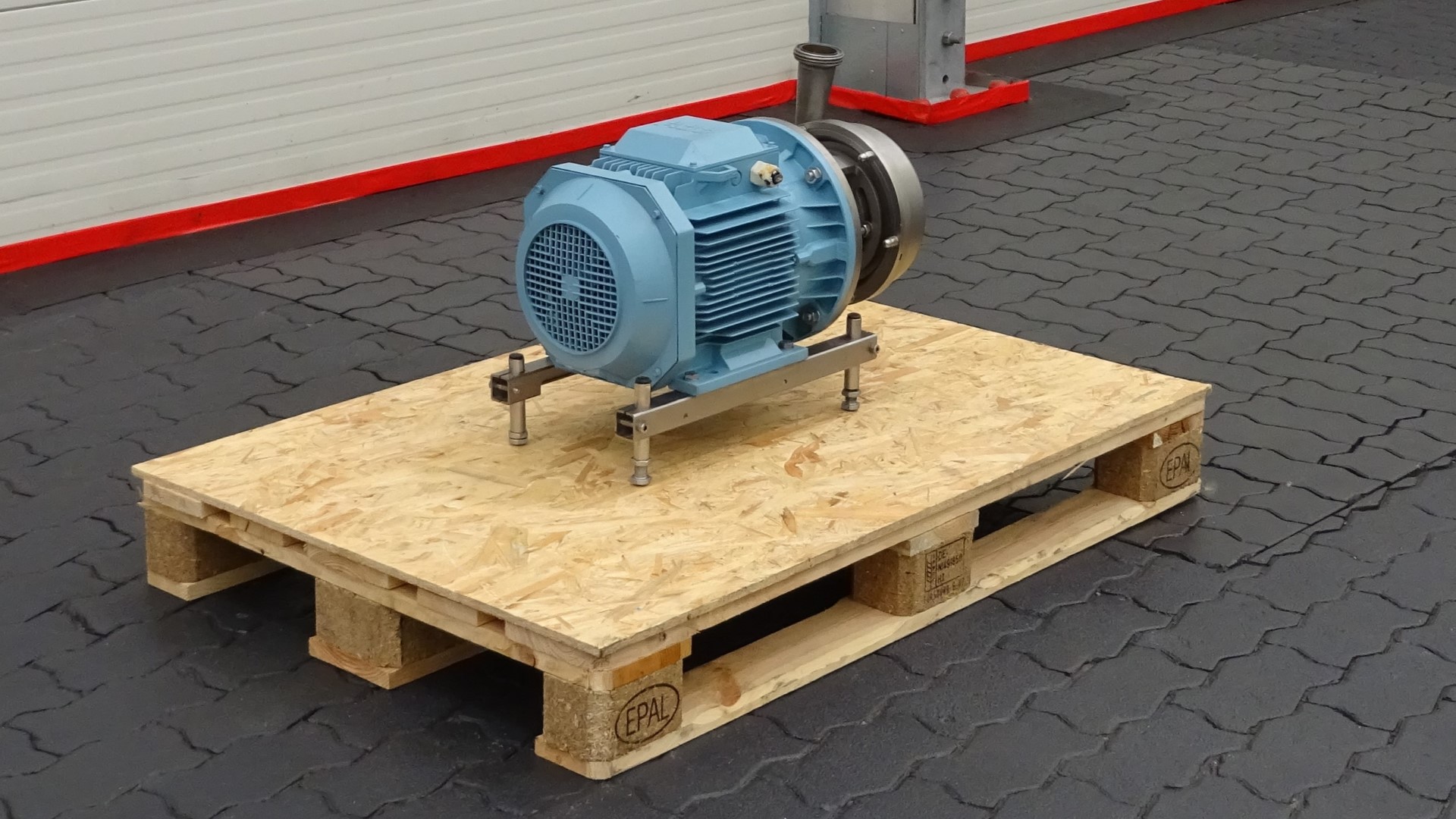 Used Sanitary Centrifugal Pump Alfa Laval LKH-20/165 SSS 5,5 kW