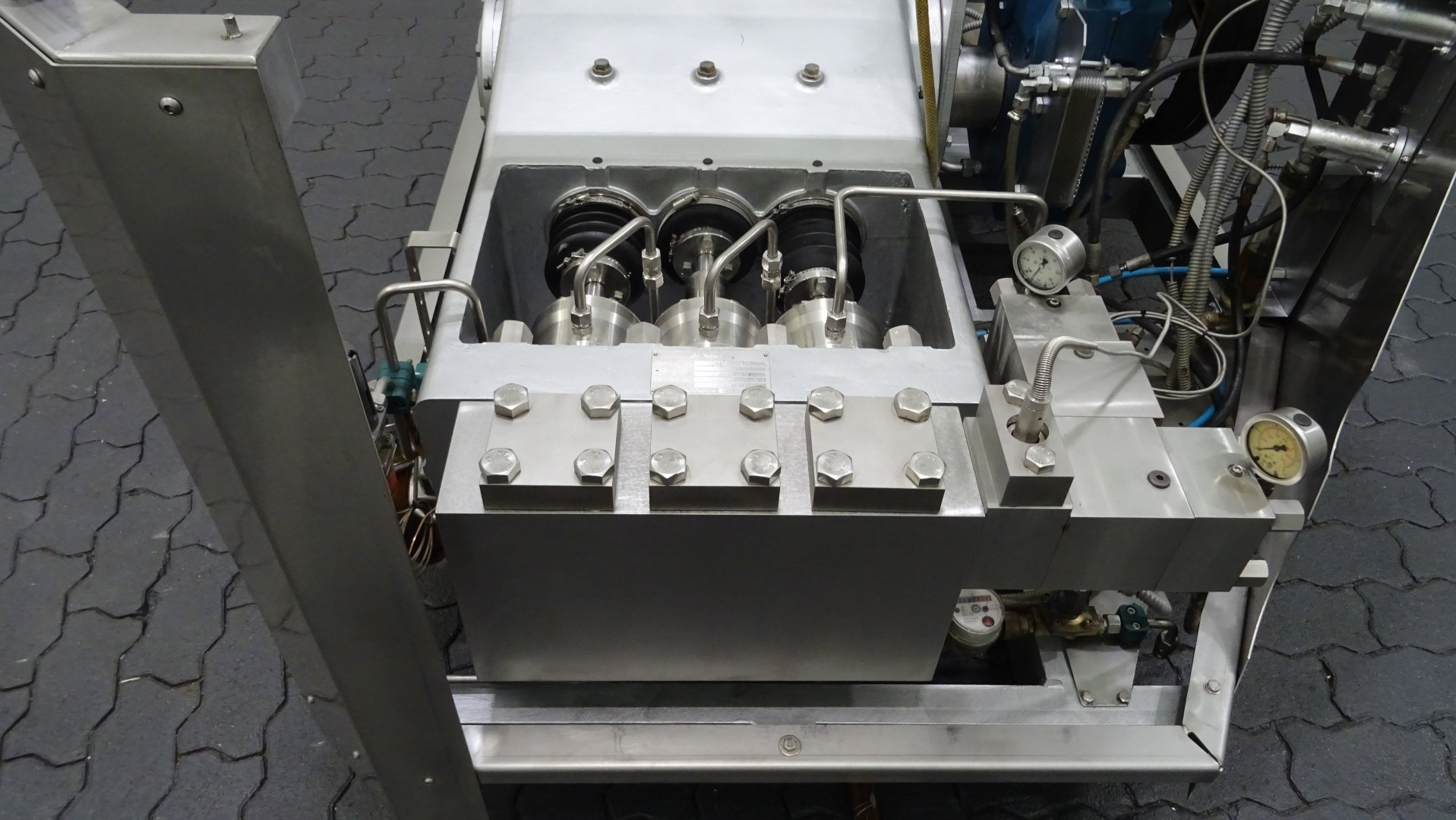 Used High Pressure Homogeniser Tetra Pak TAM25/160BAR