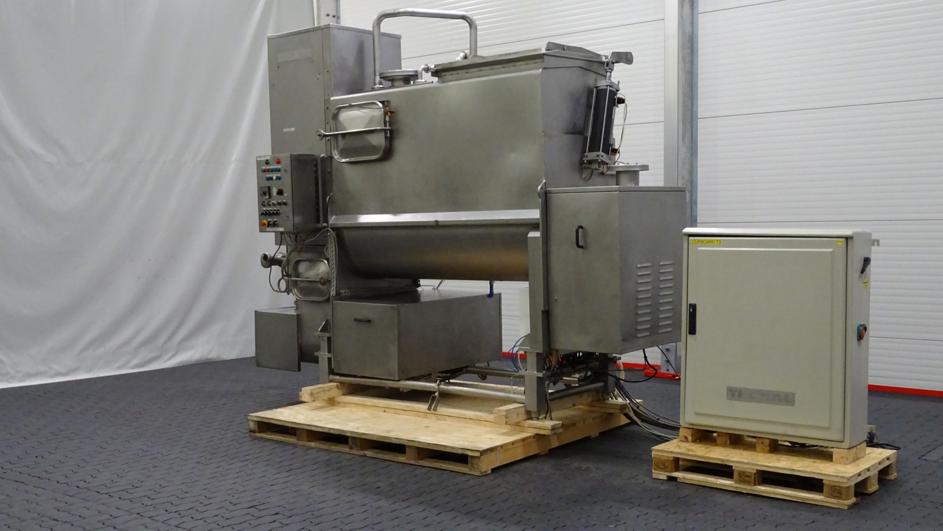 Used Ribbon Blender / Batch mixer - Tecnal Transmix
