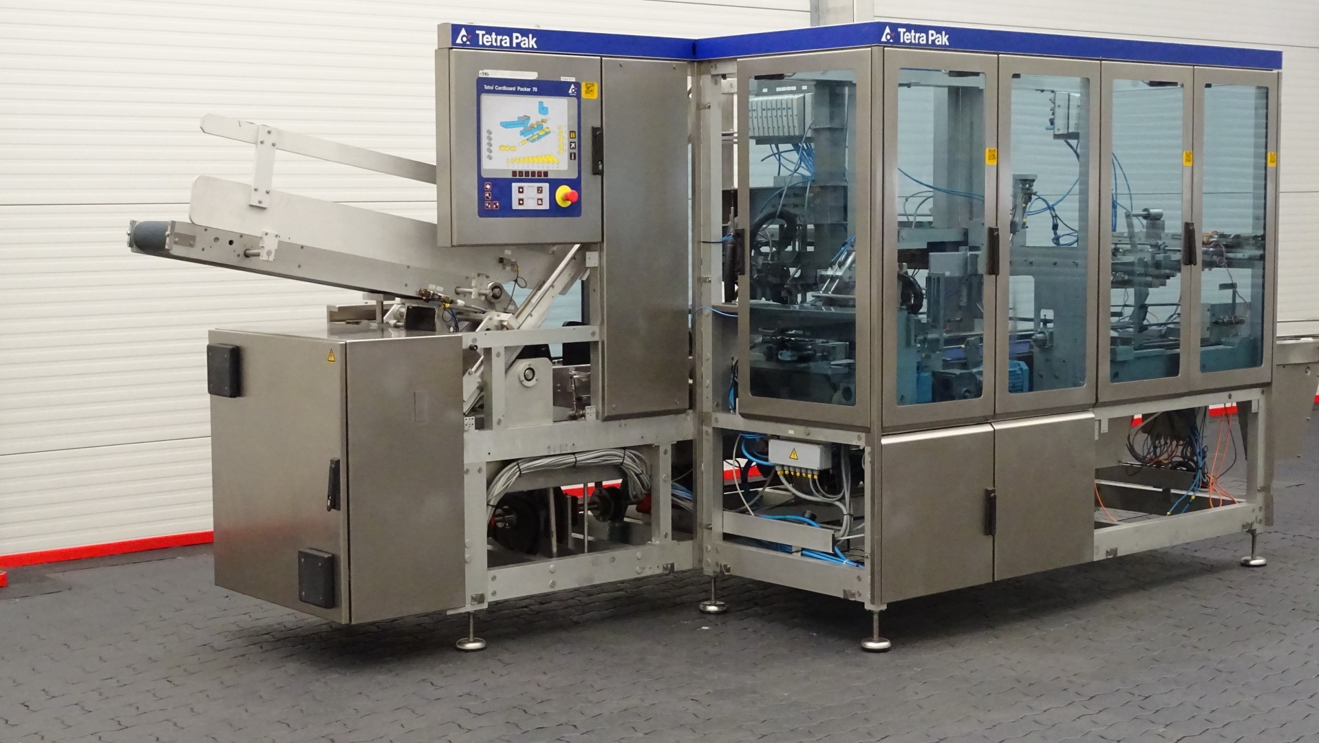 Used Cardboard Packer - Tetra Pak Tetra Cardboard Packer 70 (TCP 70)