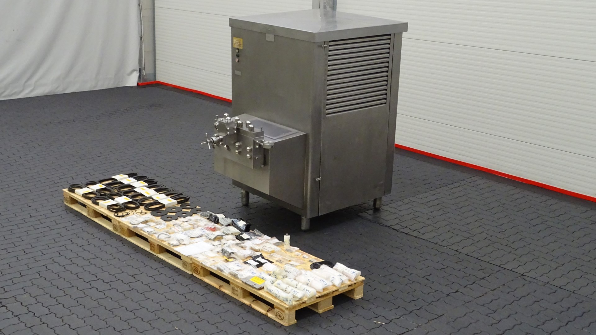 Used High Pressure Homogeniser Rannie Blue Top 50.79