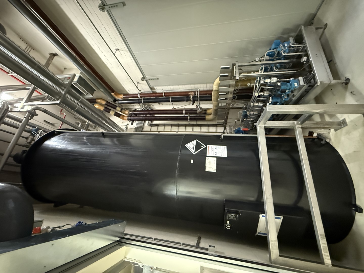 Used Complete can filling and closing line for liquids (nutrition) in 250 gram aluminium cans