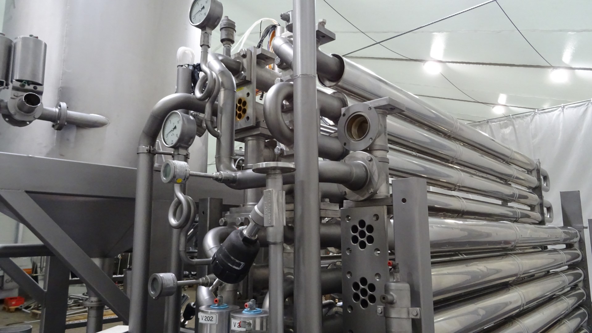 Used Thermisation unit for Creme fraiche / mesophiles 10% - GEA Finnah 6700/045