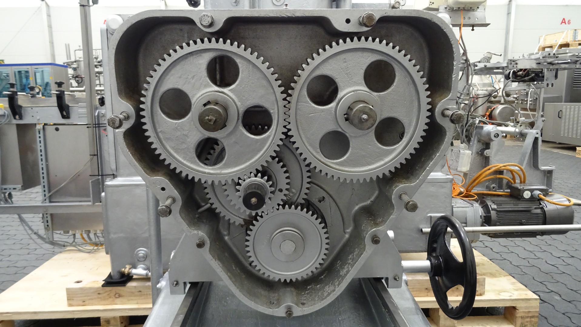 Used Filling and wrapping machine for butter SIG F100