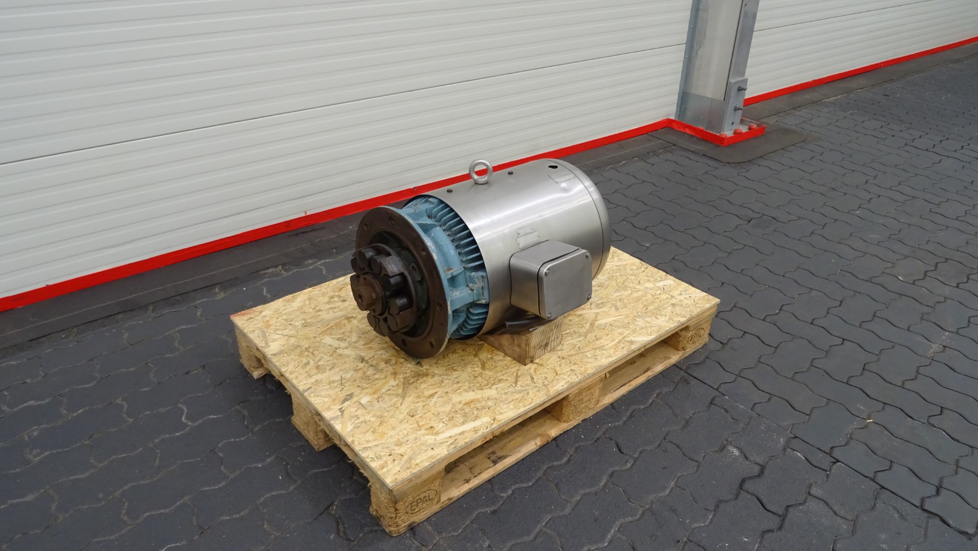 Used Motor with stainless steel motor cover - Loher GmbH - 30 kW