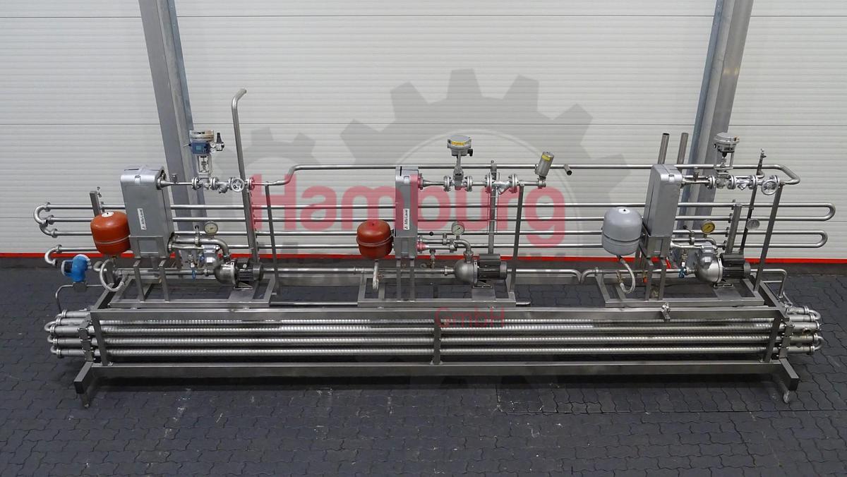 Used Tubular Heat Exchanger (THE) - Tetra Pak Tetra Spiraflo MT-70/4x16s-6-1