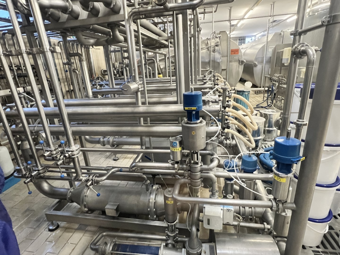 Used Ultra Filtration (UF) plant for cream cheese - Koch Membrane Systems / GEA Tuchenhagen