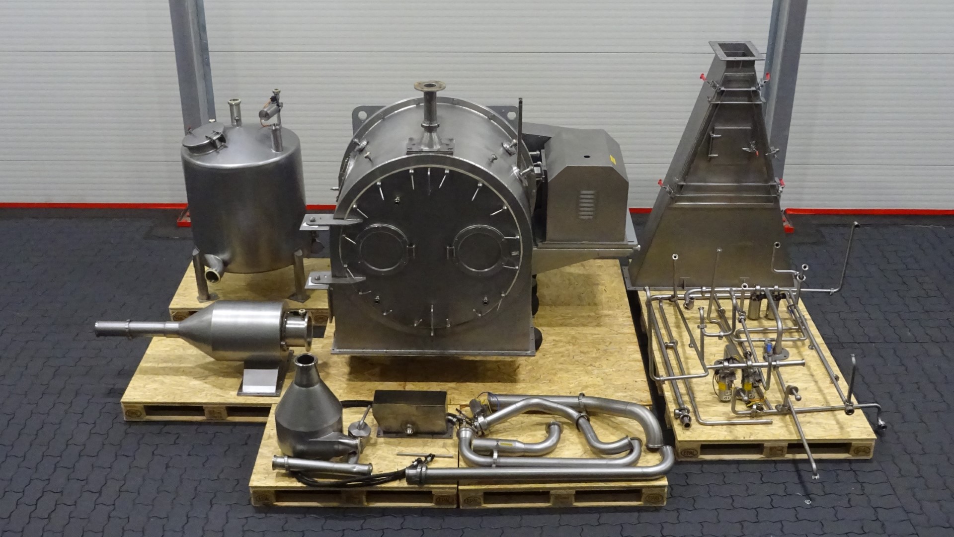 Used Worm Screen Centrifuge - Siebtechnik / Tema Conturbex H-700