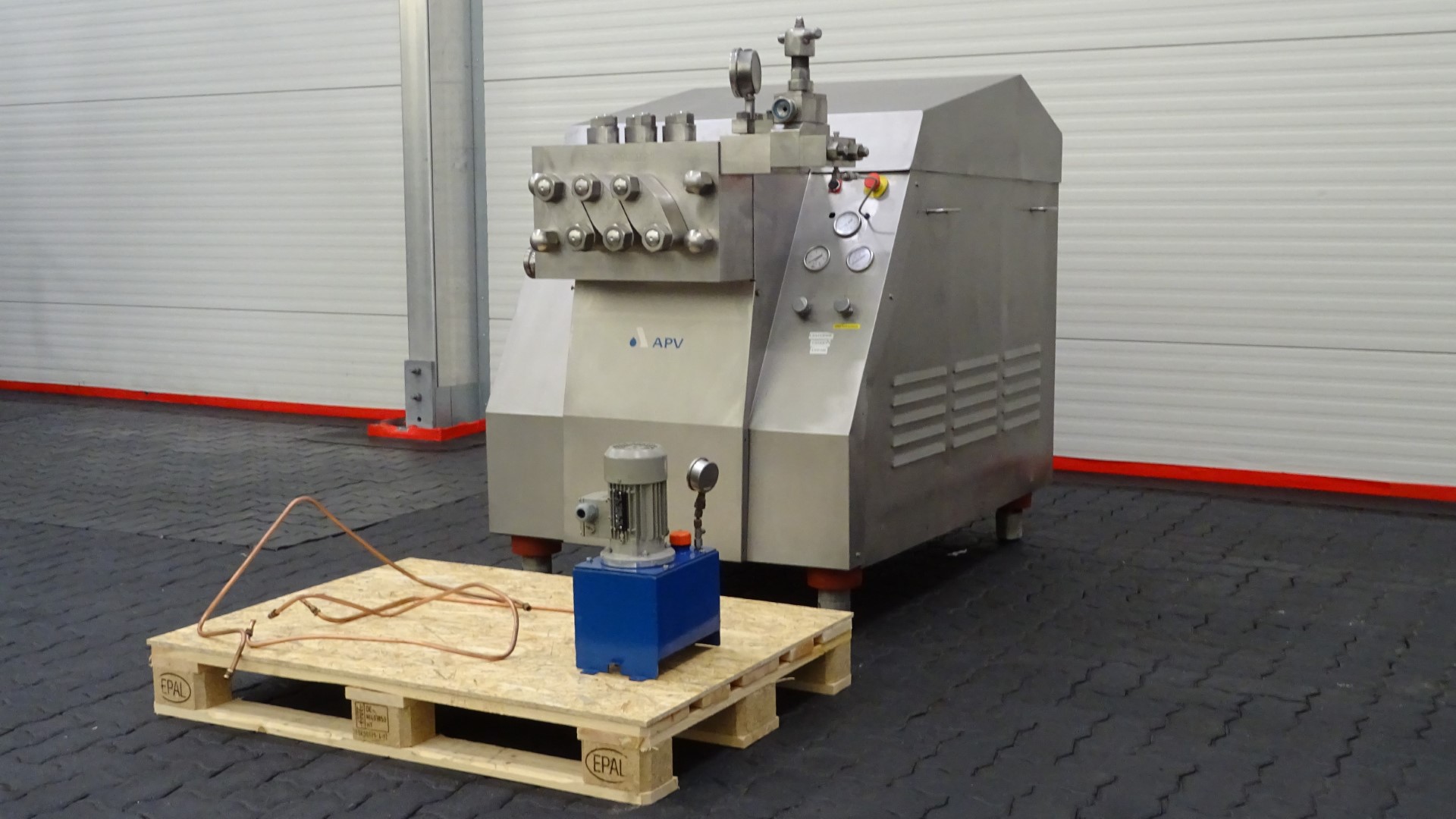 Used High Pressure Homogeniser APV Gaulin 264 MC 15-8TBS