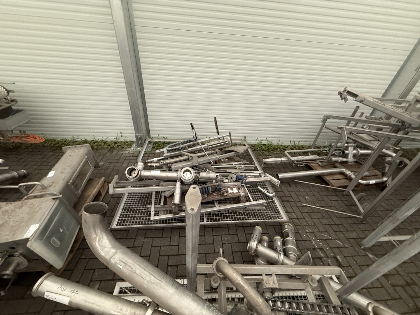 Used Gouda Euroblock Cheese Plant for 100.000 liter of milk per day - 10.000 kg of Gouda cheese per day