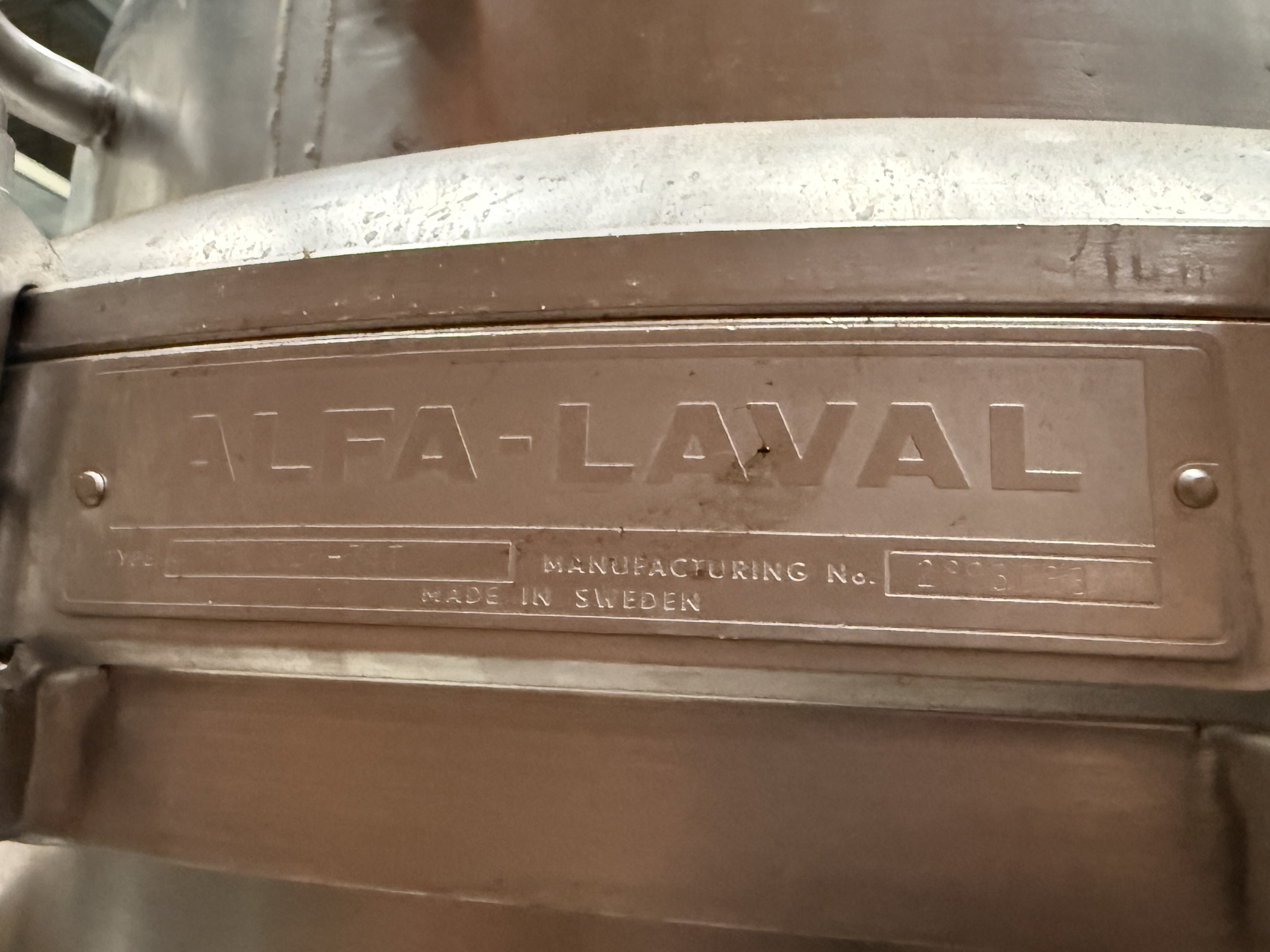 Used Cream Separator Alfa Laval MRPX 214 - 74T