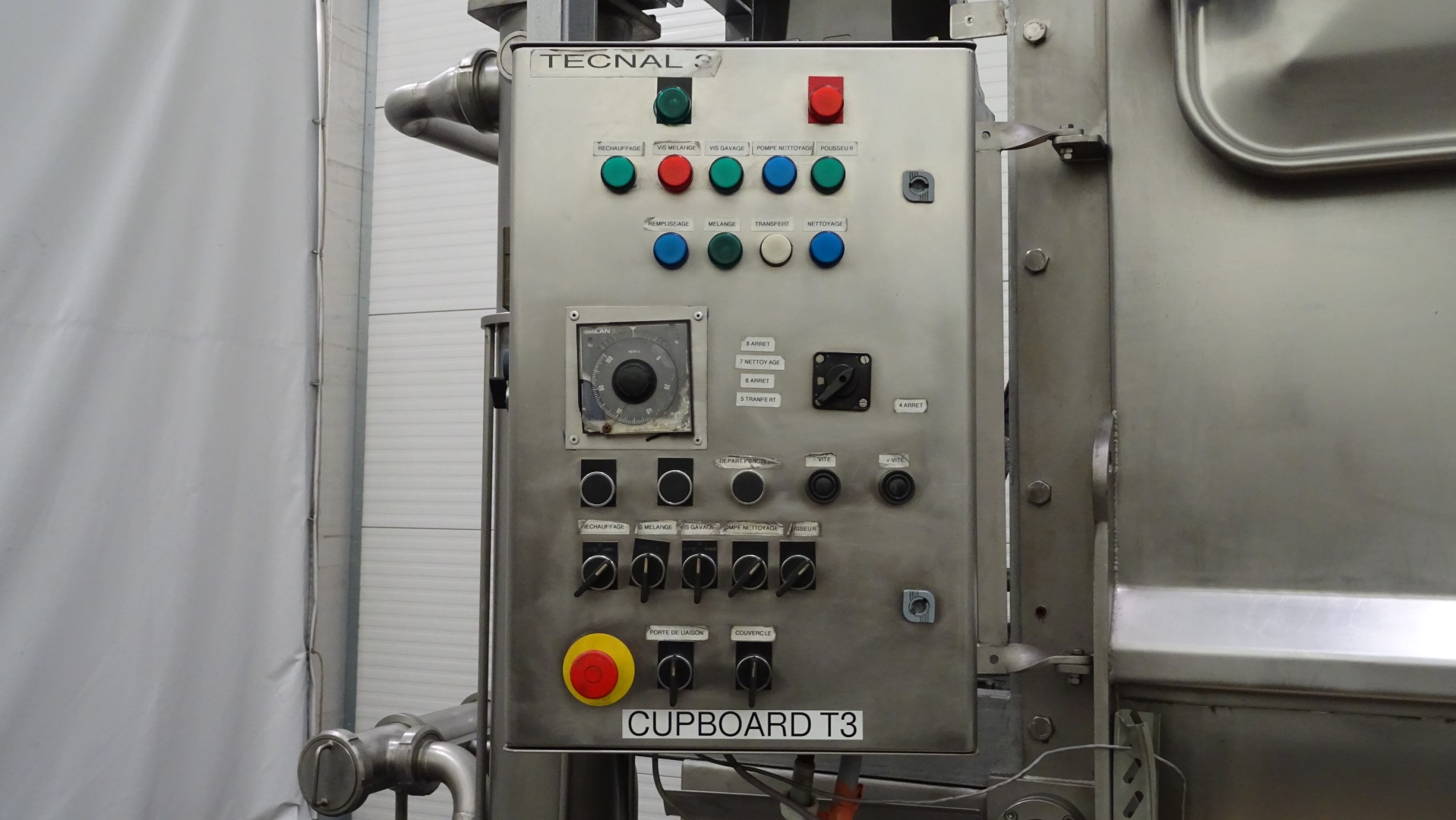 Used Ribbon Blender / Batch mixer - Tecnal Transmix