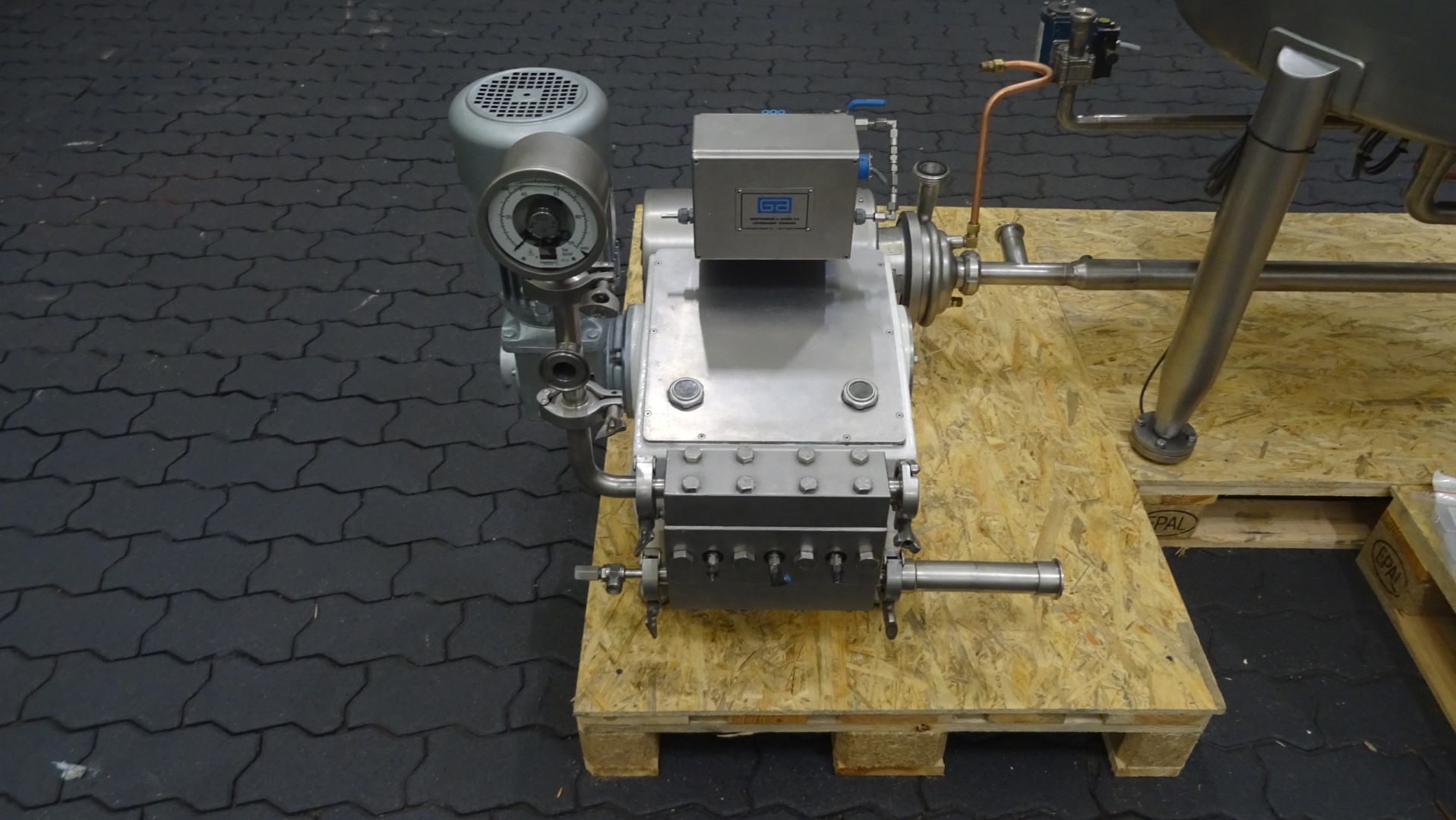 Used Complete Margarine Pilot Plant - Gerstenberg & Agger A/S Perfector 57