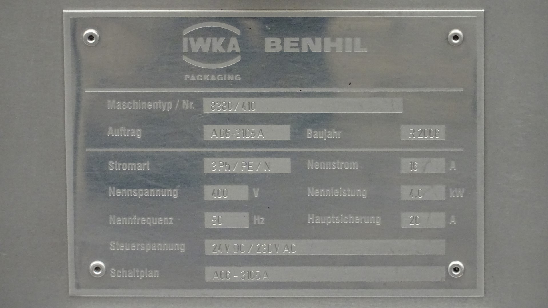 Used Filling and wrapping machine for butter - Benhil Multipack 8380