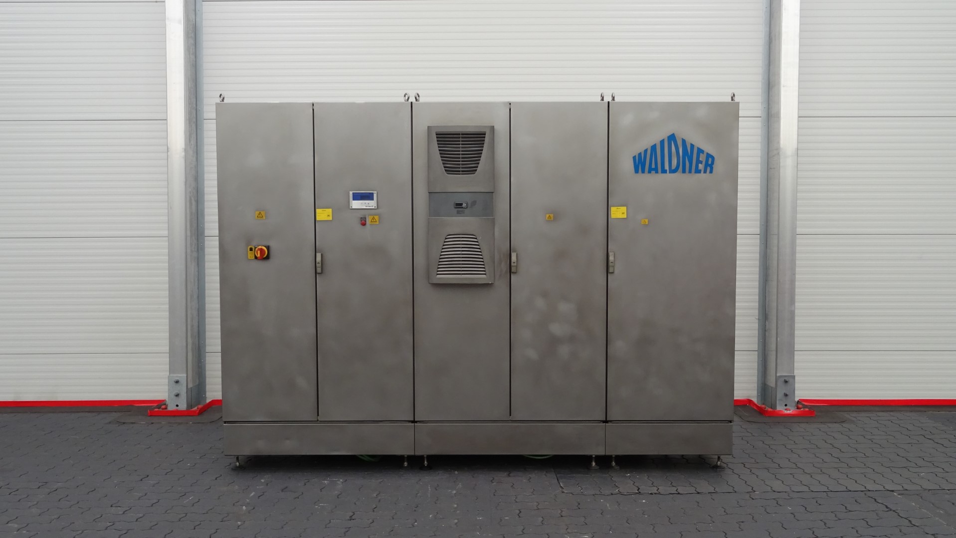 Used Aseptic cup filling, sealing and snap cap machine - Waldner Dosomat 16.6AS