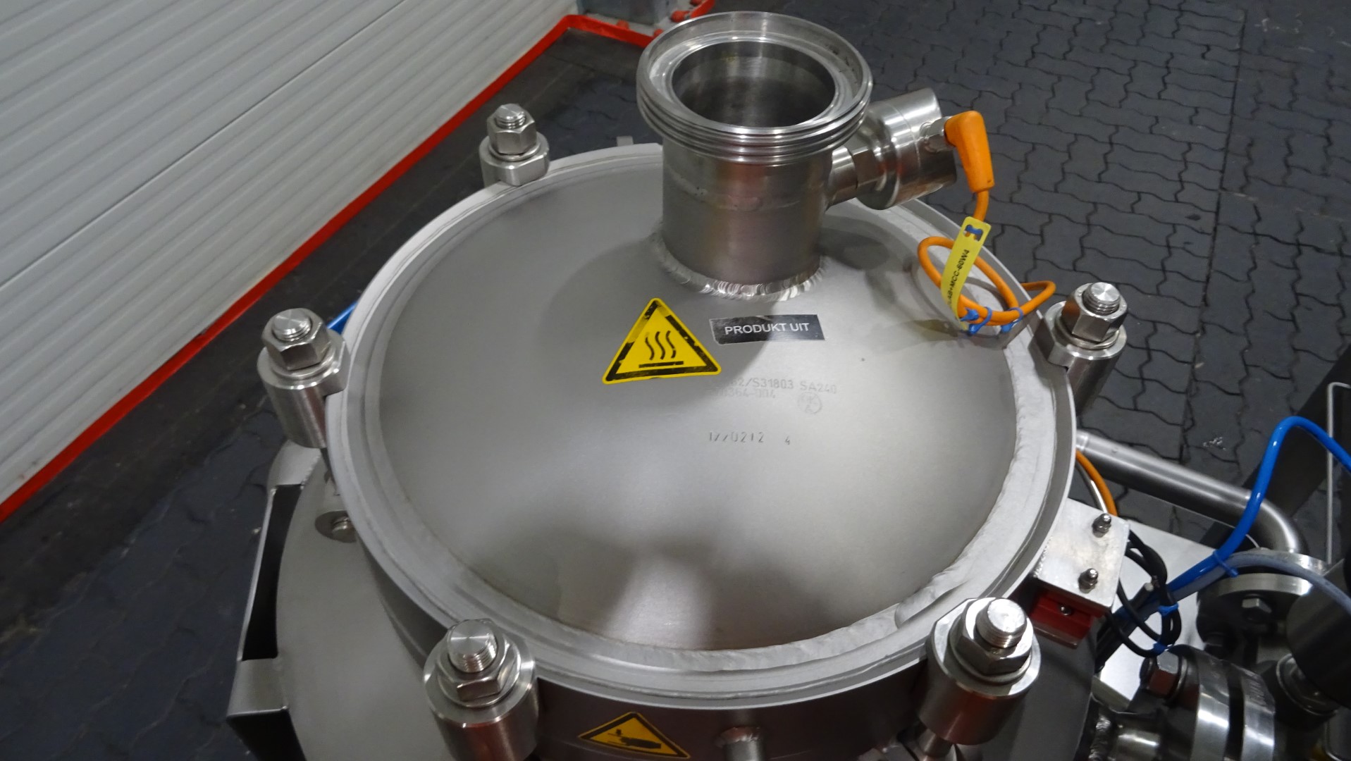 Used Scraped Surface Heat Exchanger (SSHE) - Terlet Terlotherm Delta 50-4M-EMS (10 bar)