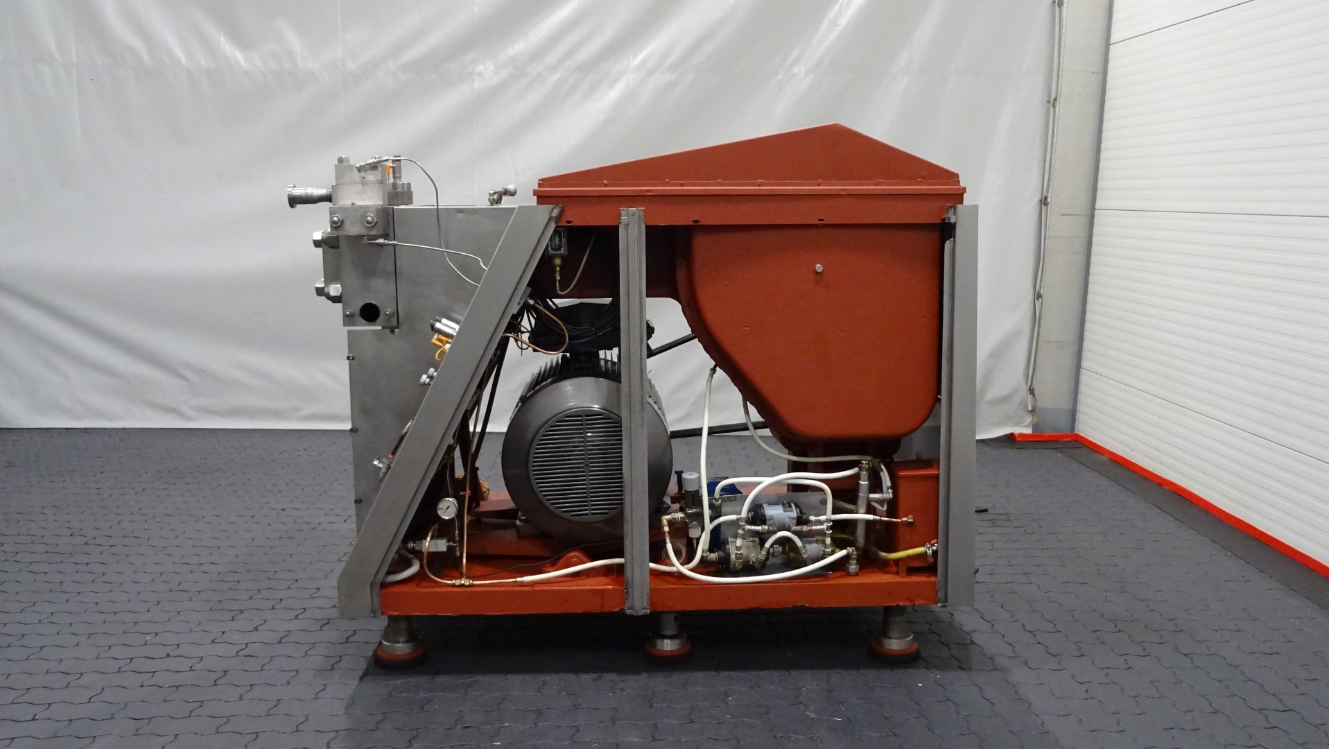 Used Direct steam injection (DSI) UHT with aseptic homogeniser - APV DSI + APV Gaulin MC 45-5TPSX