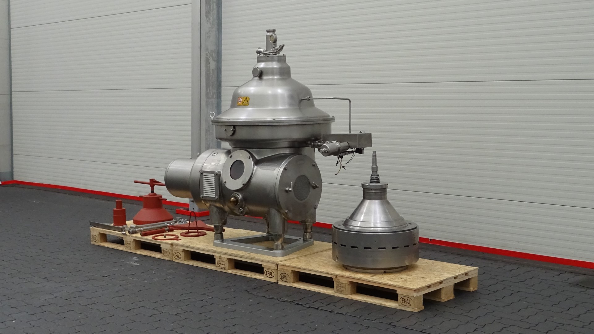 Used Cold Milk Cream Separator GEA Westfalia MSD 130-07-076