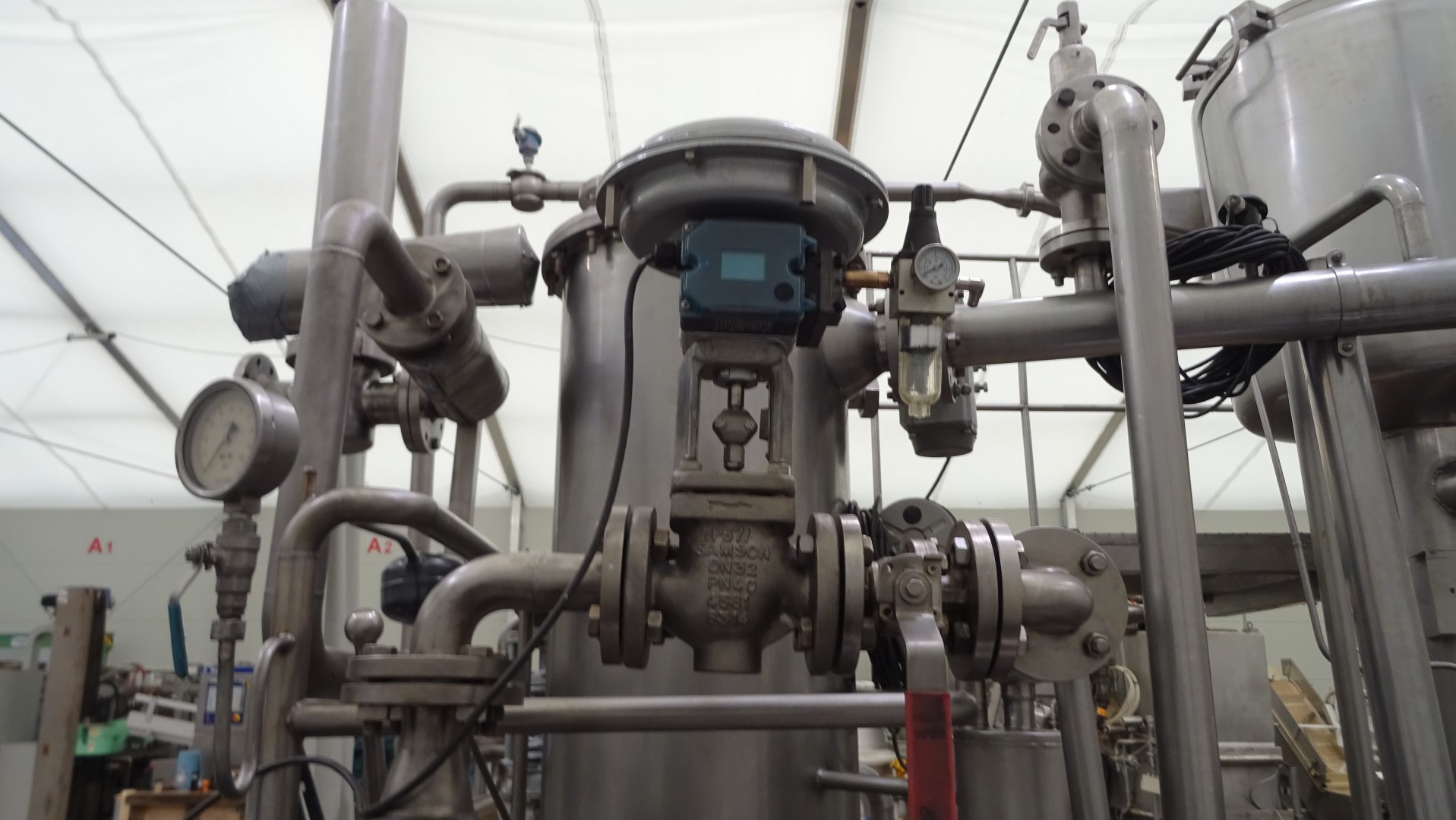 Used Direct steam injection (DSI) UHT with aseptic homogeniser - APV DSI + APV Gaulin MC 45-5TPSX