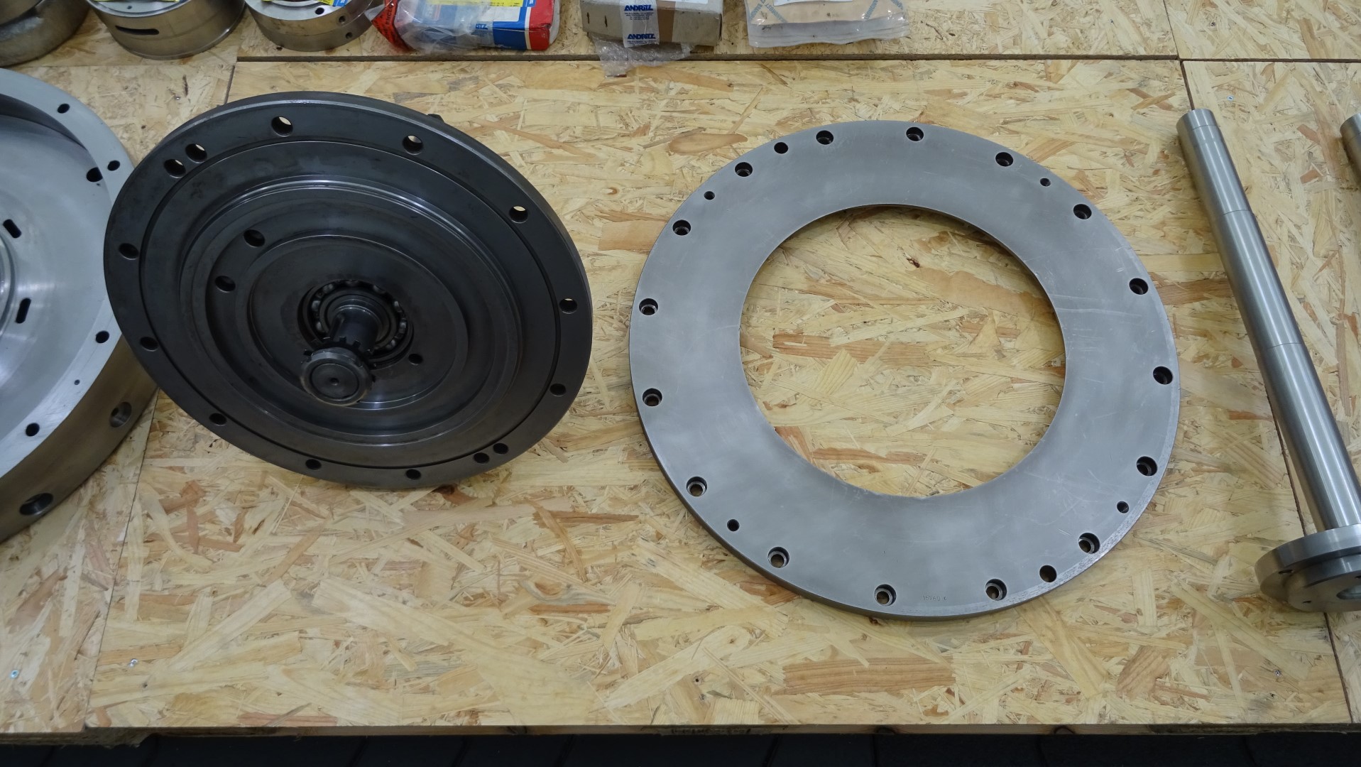 Used Big lot of Andritz Decanter Centrifuge spare parts